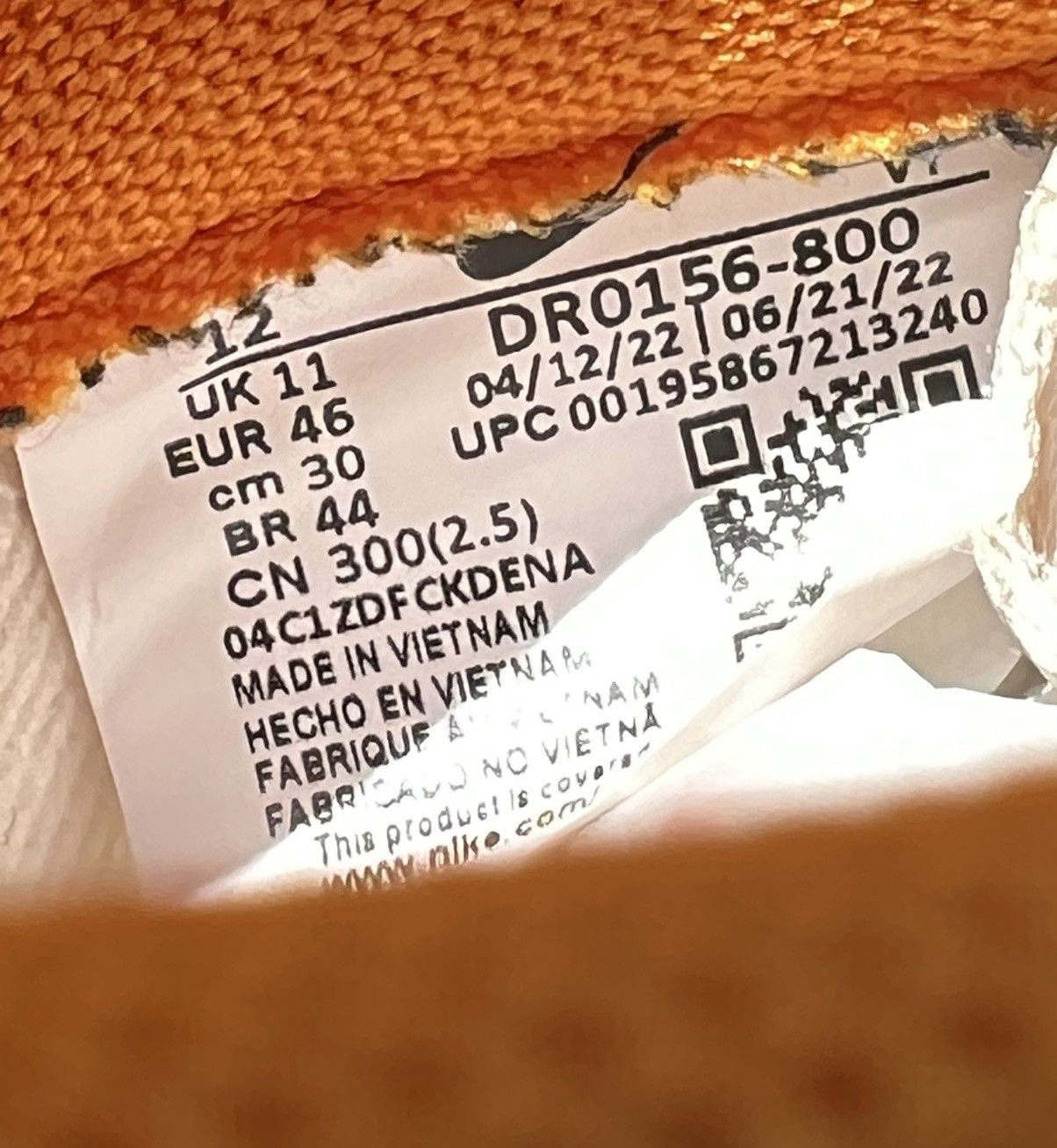 Nike CLEAN Nike Dunk Low size 12 Kumquat Mens Shoes 2023 Orange Size US 12 / EU 45 - 10 Thumbnail