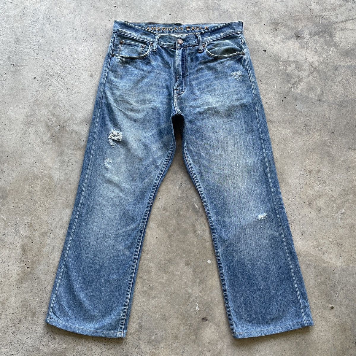 American Eagle Outfitters Vintage American Eagle Bootcut/Flare Jeans Faded Pants W34 Size US 34 / EU 50 - 1 Thumbnail