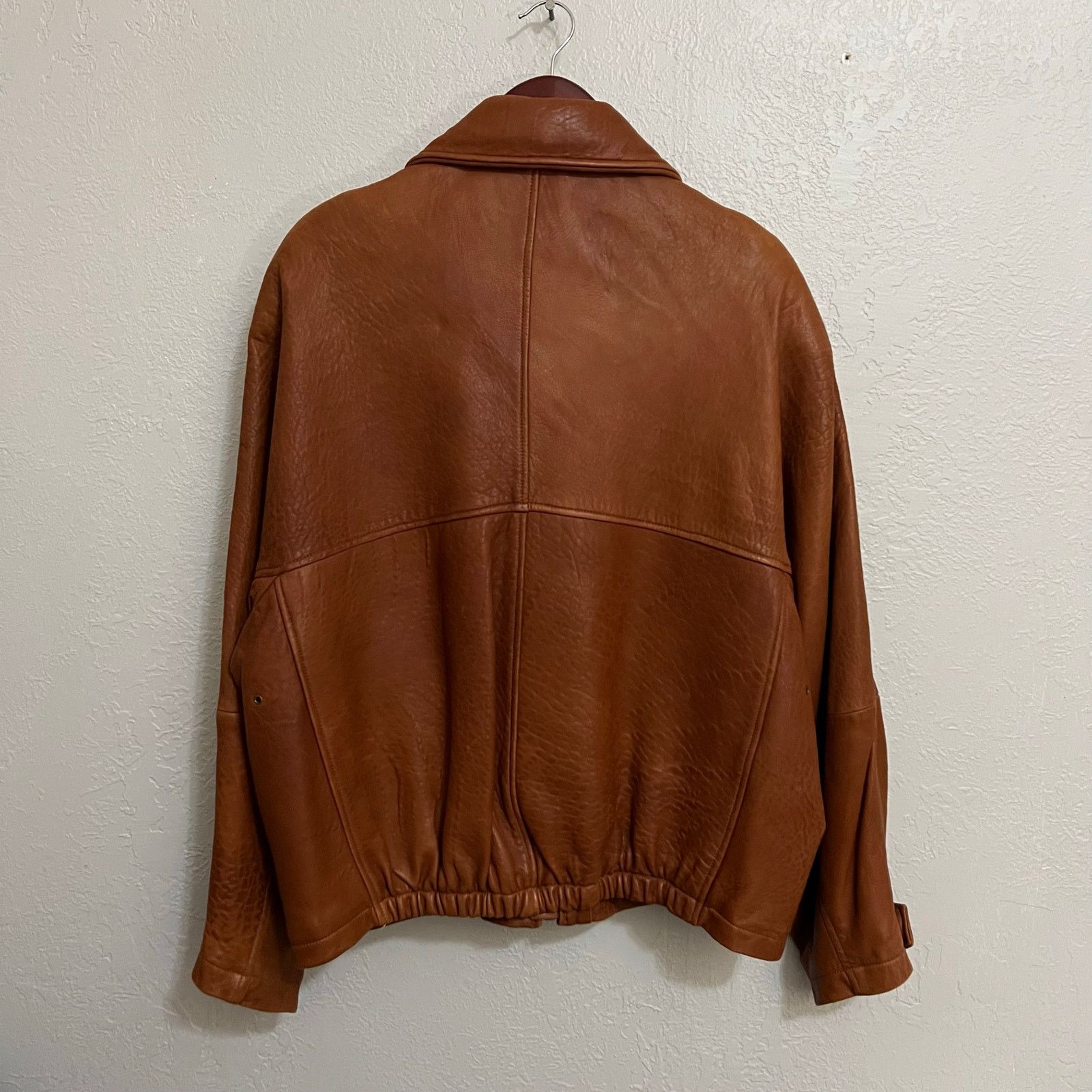 Vintage Michael Lawrence Signature Brown Leather Jacket USA Sz M 90s Size US M / EU 48-50 / 2 - 5 Thumbnail