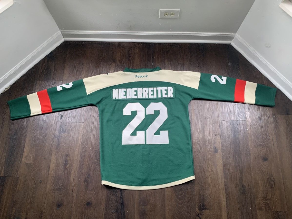 Reebok Nino Niederreiter Minnesota Wild Reebok Edge Jersey Size US M / EU 48-50 / 2 - 4 Thumbnail