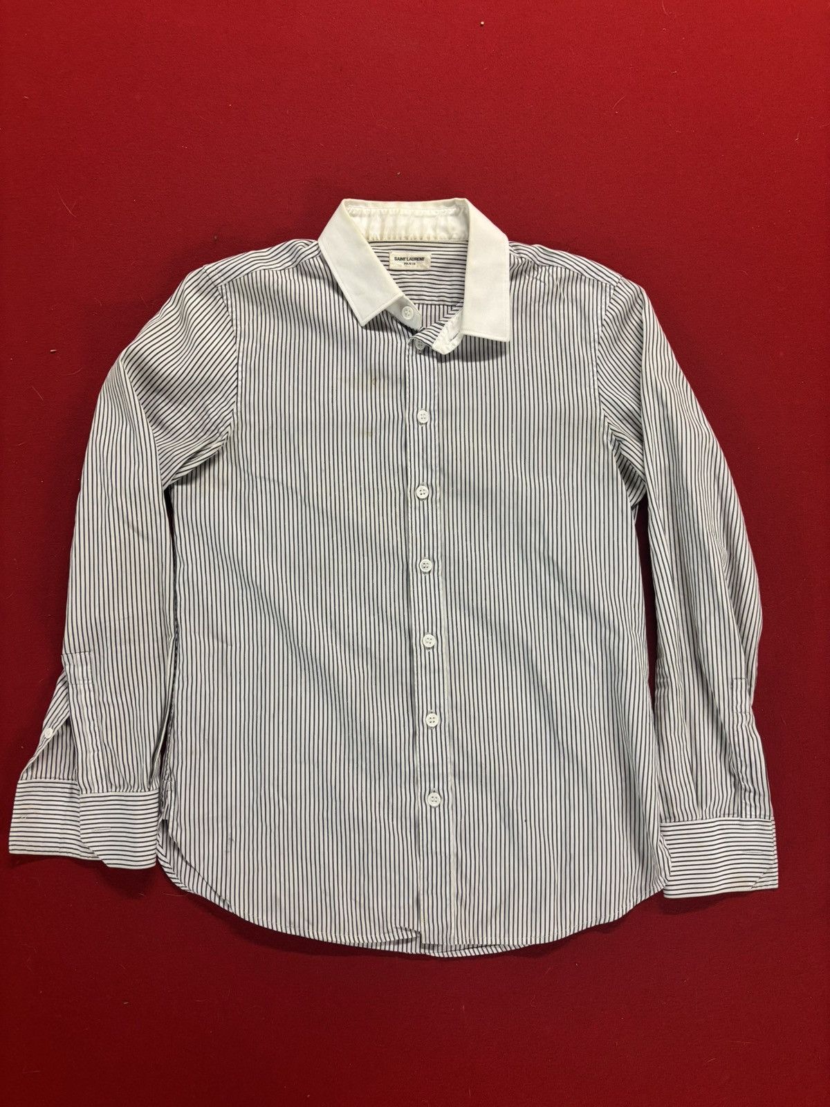 Saint Laurent Paris saint laurent striped button up shirt Size US XS / EU 42 / 0 - 1 Thumbnail