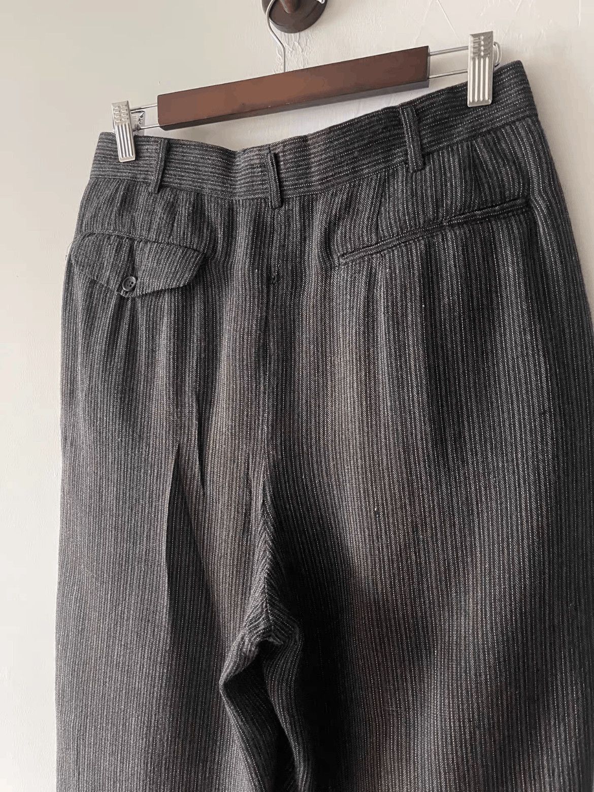 Comme des Garcons Homme Plus Sz M Comme Des Garcons Homme Plus 90S Stripe Trousers-2508 Size US 30 / EU 46 - 8 Thumbnail