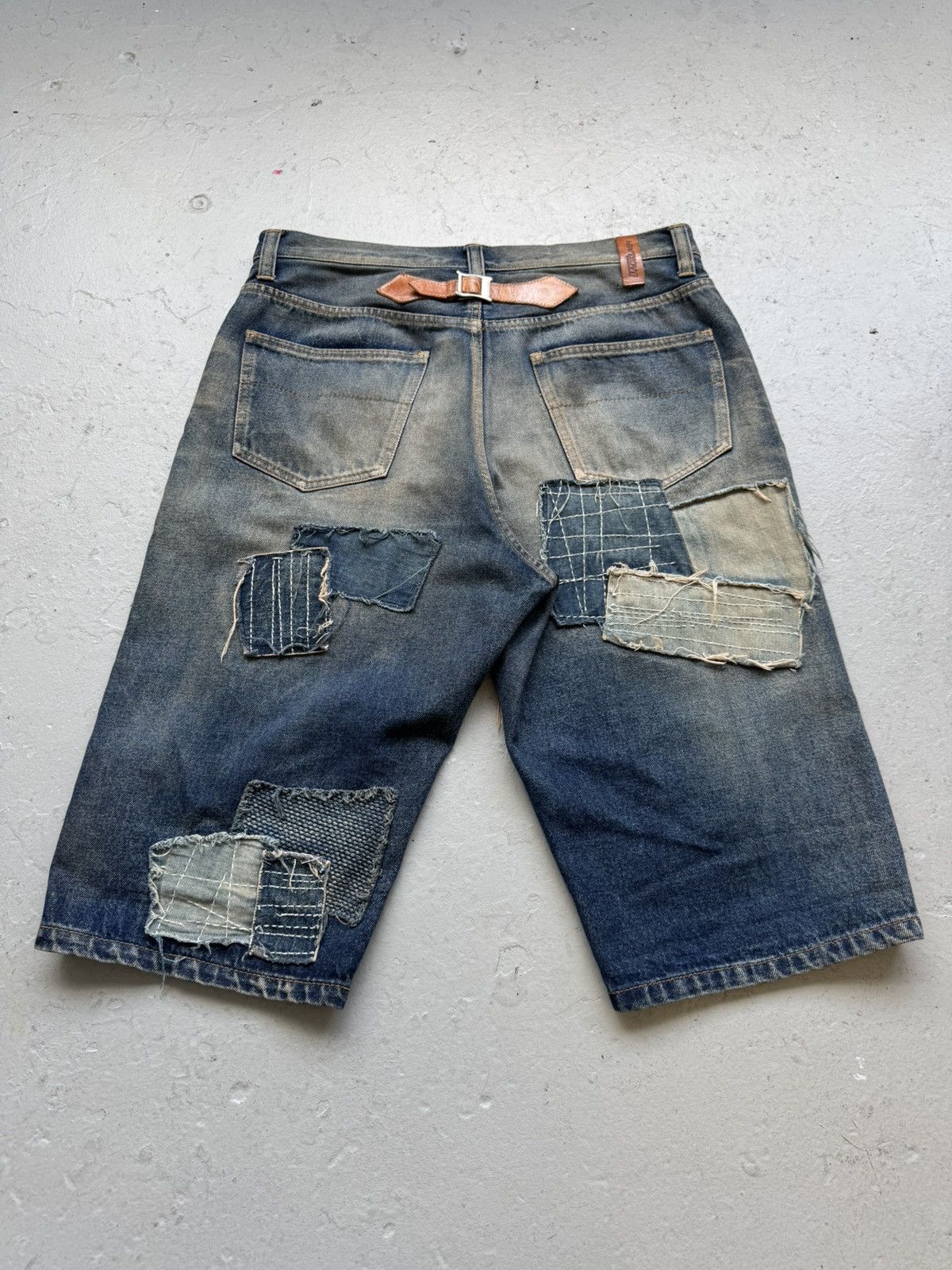 Isamu Katayama Backlash Isamu Katayama Backlash Patchwork Shorts Size US 34 / EU 50 - 3 Thumbnail