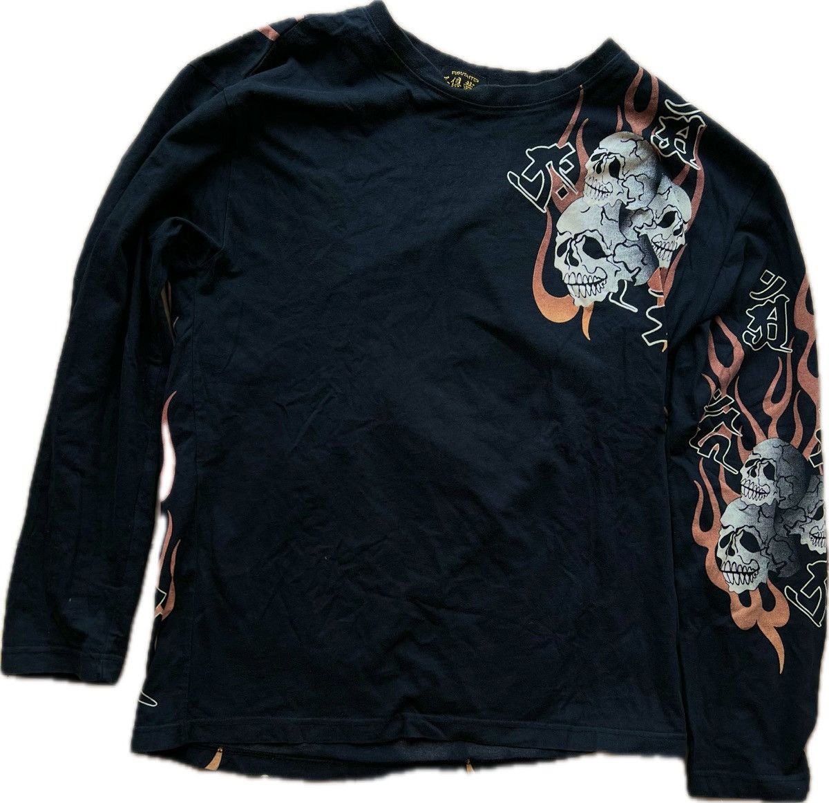 Japanese Brand FUGUTAITEN Vintage Japanese Embroidered Shirt Size US XL / EU 56 / 4 - 2 Thumbnail