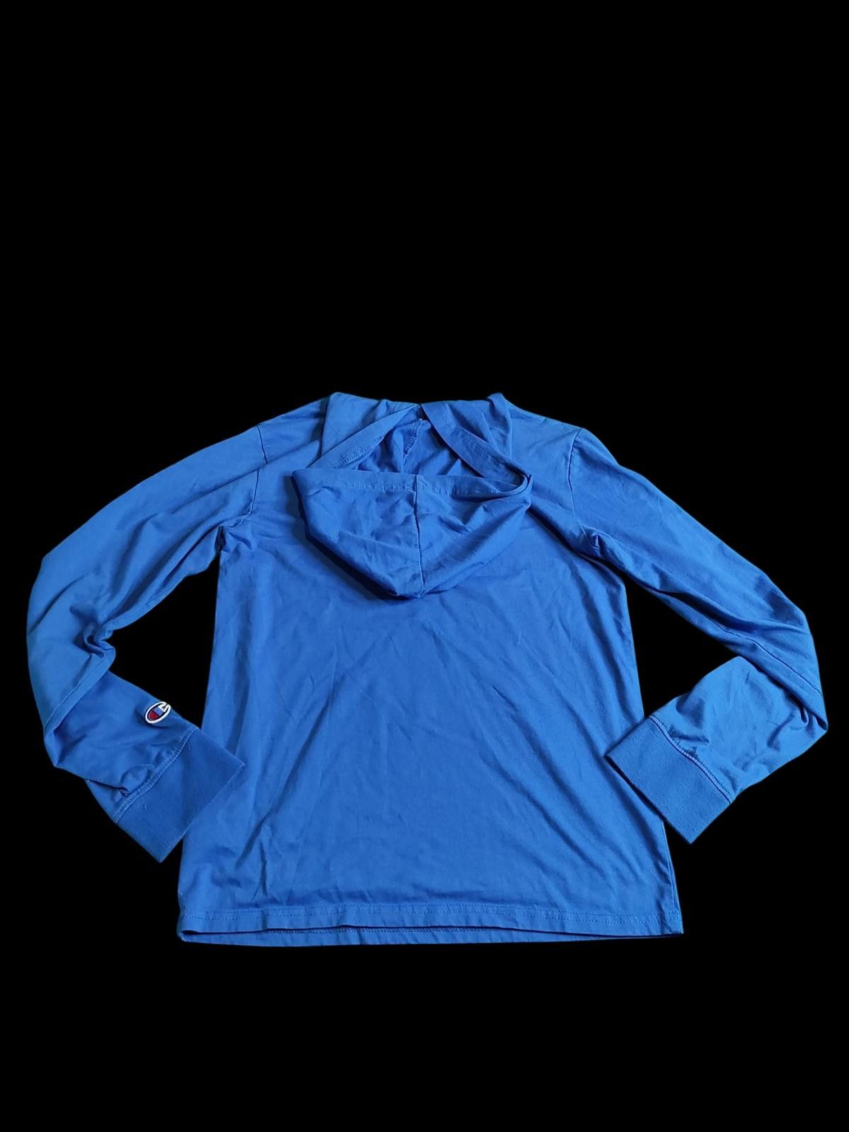Champion Champion Kids' Blue Hoodie with Orange Logo Size US XL / EU 56 / 4 - 5 Thumbnail