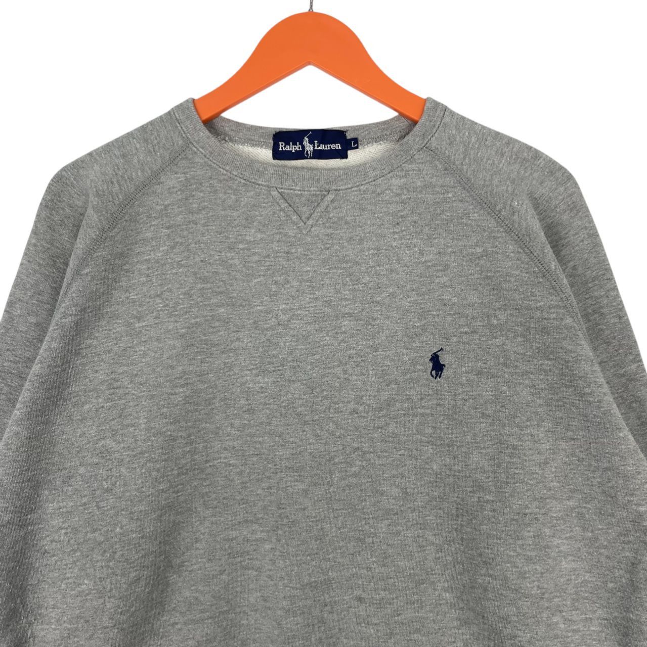Polo Ralph Lauren Vintage Polo Ralph Lauren Small Embroided Logo Sweatshirt Size US L / EU 52-54 / 3 - 4 Thumbnail