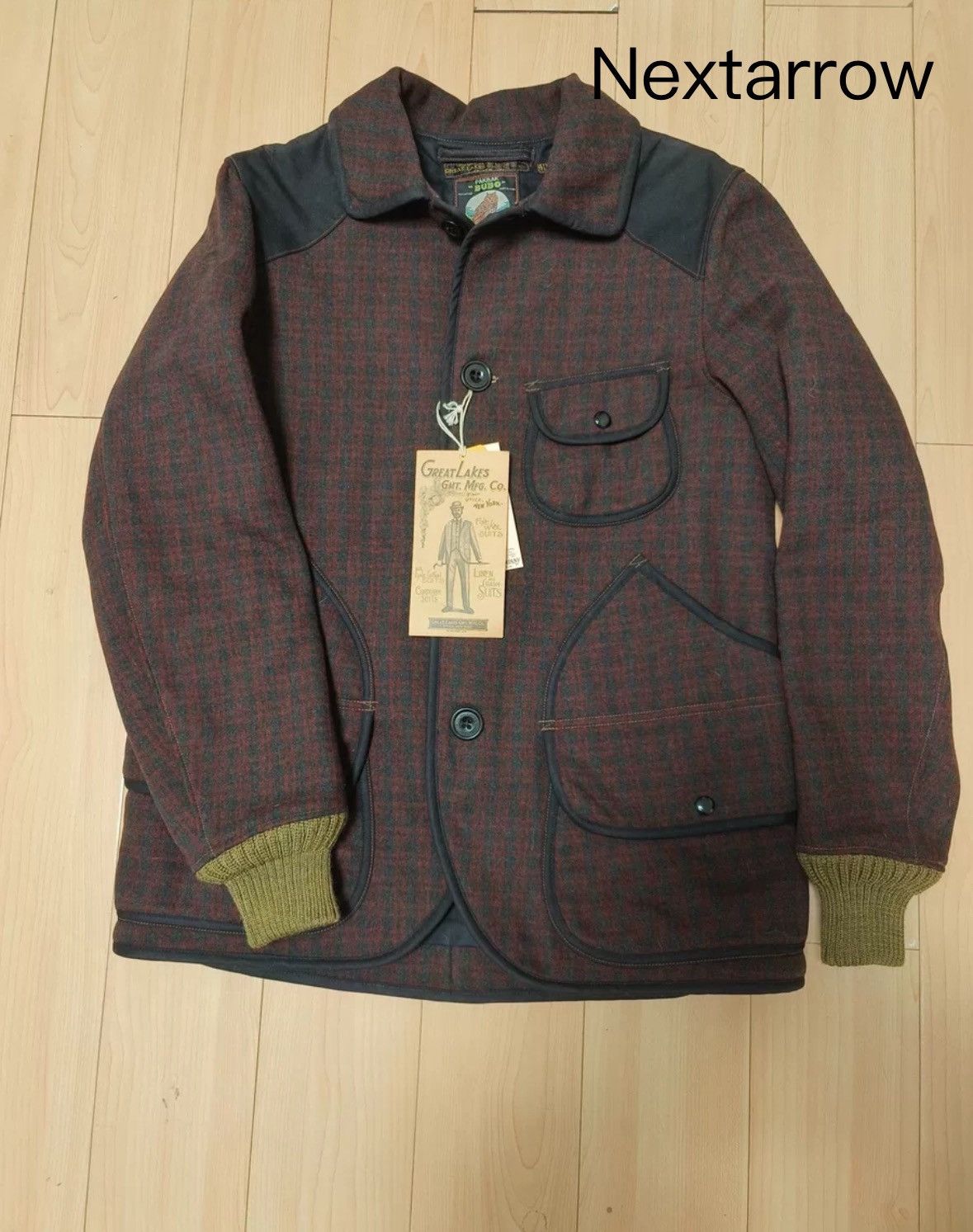 Freewheelers Boston wool hunting coat 2412-Nextarrow