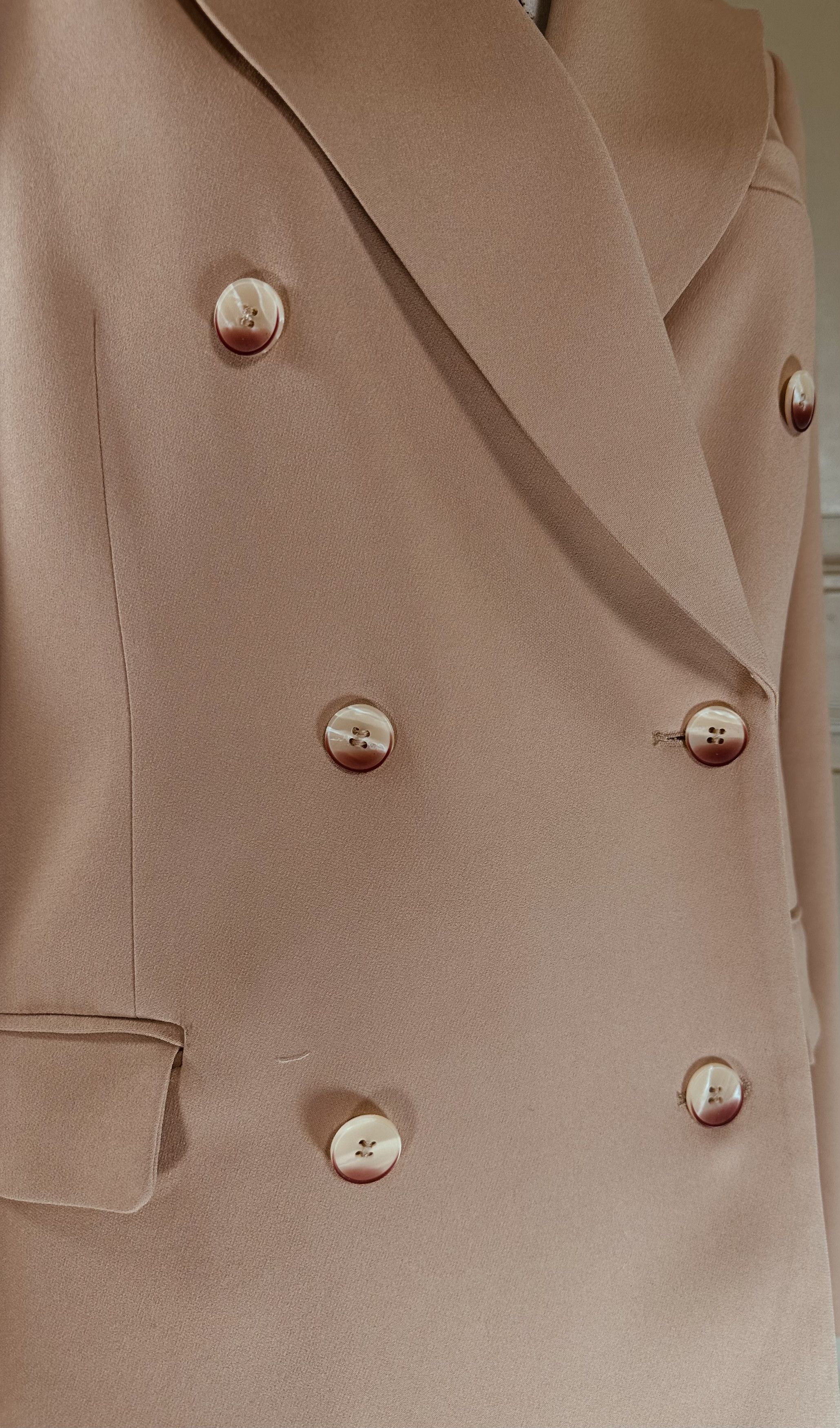 Joseph Valery Jacket Blazer Comfort Cady Rose Ashes Size M / US 6-8 / IT 42-44 - 4 Thumbnail