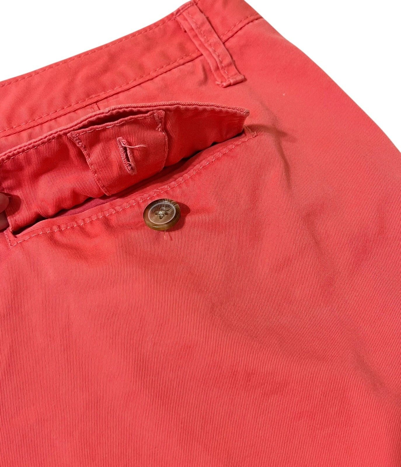 Old Navy Old Navy Women Shorts Size 12 Coral Peach Low Rise w/Cuffs I Size 36" / US 14 / IT 50 - 3 Thumbnail