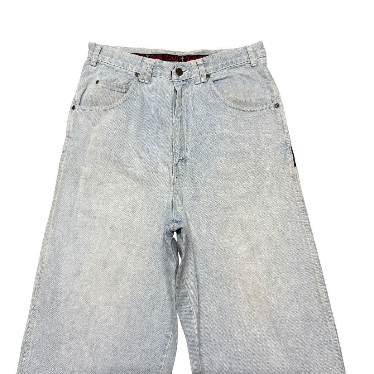 Dogtown Vintage y2k Dogtown Light Wash Denim Baggy Jeans Size US 32 / EU 48 - 3 Thumbnail