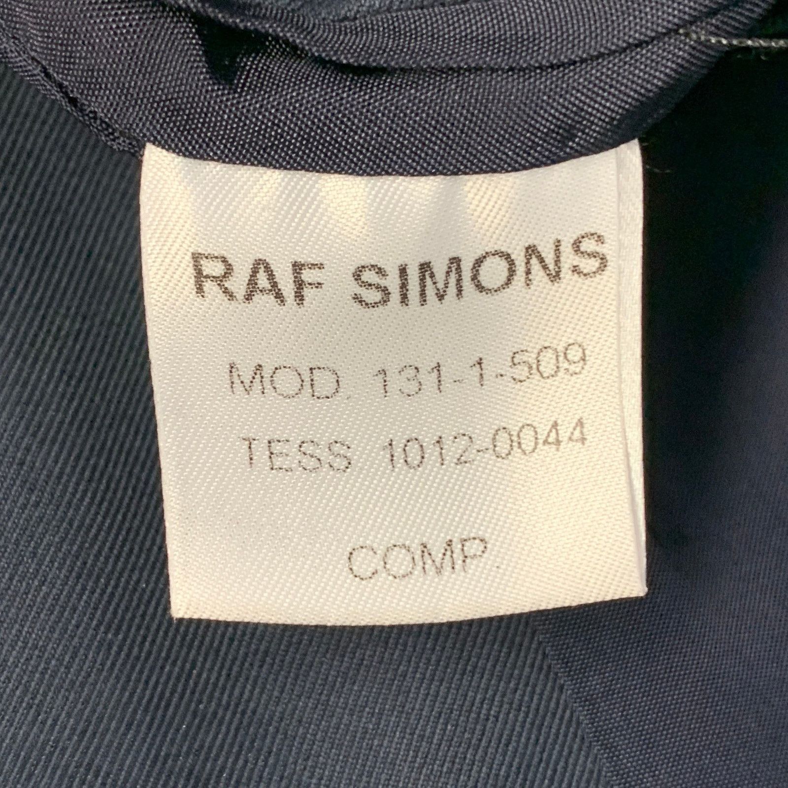 Raf Simons RAF SIMONS Size 42 Regular Cotton Notch Lapel Sport Coat Size 42R - 7 Thumbnail