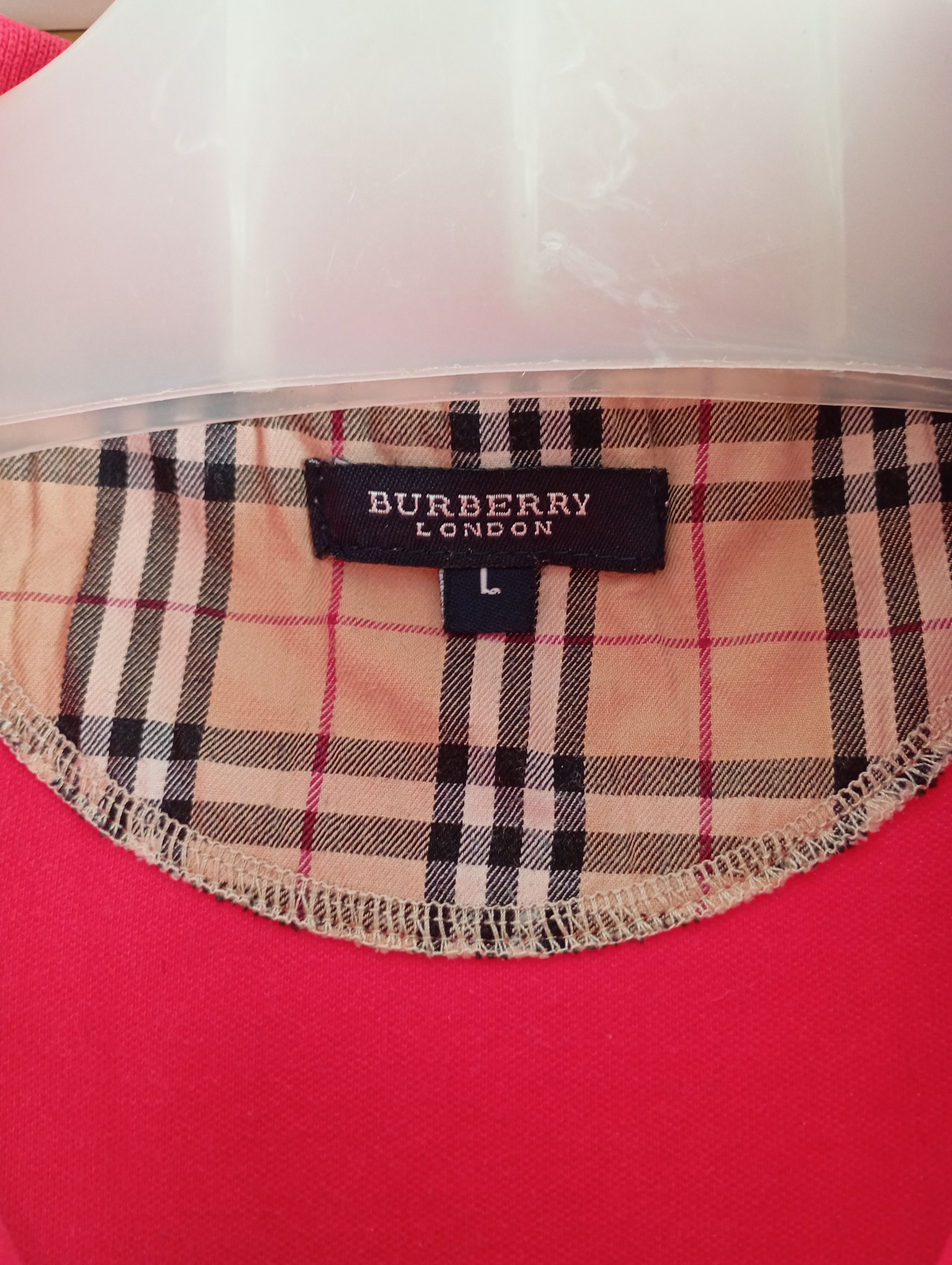 Burberry Vintage Burberry Nova Check Polo Shirt Made In Hongkong Size L / US 10 / IT 46 - 6 Thumbnail