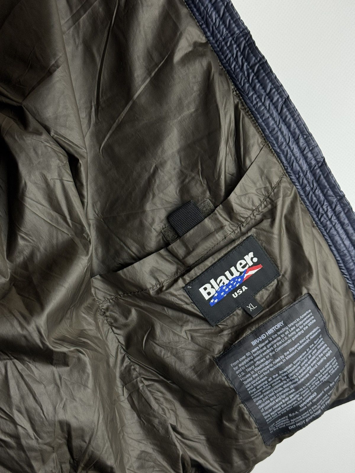 Other Blauer USA Chaqueta Down Jacket Blue Size XL / US 12-14 / IT 48-50 - 7 Thumbnail