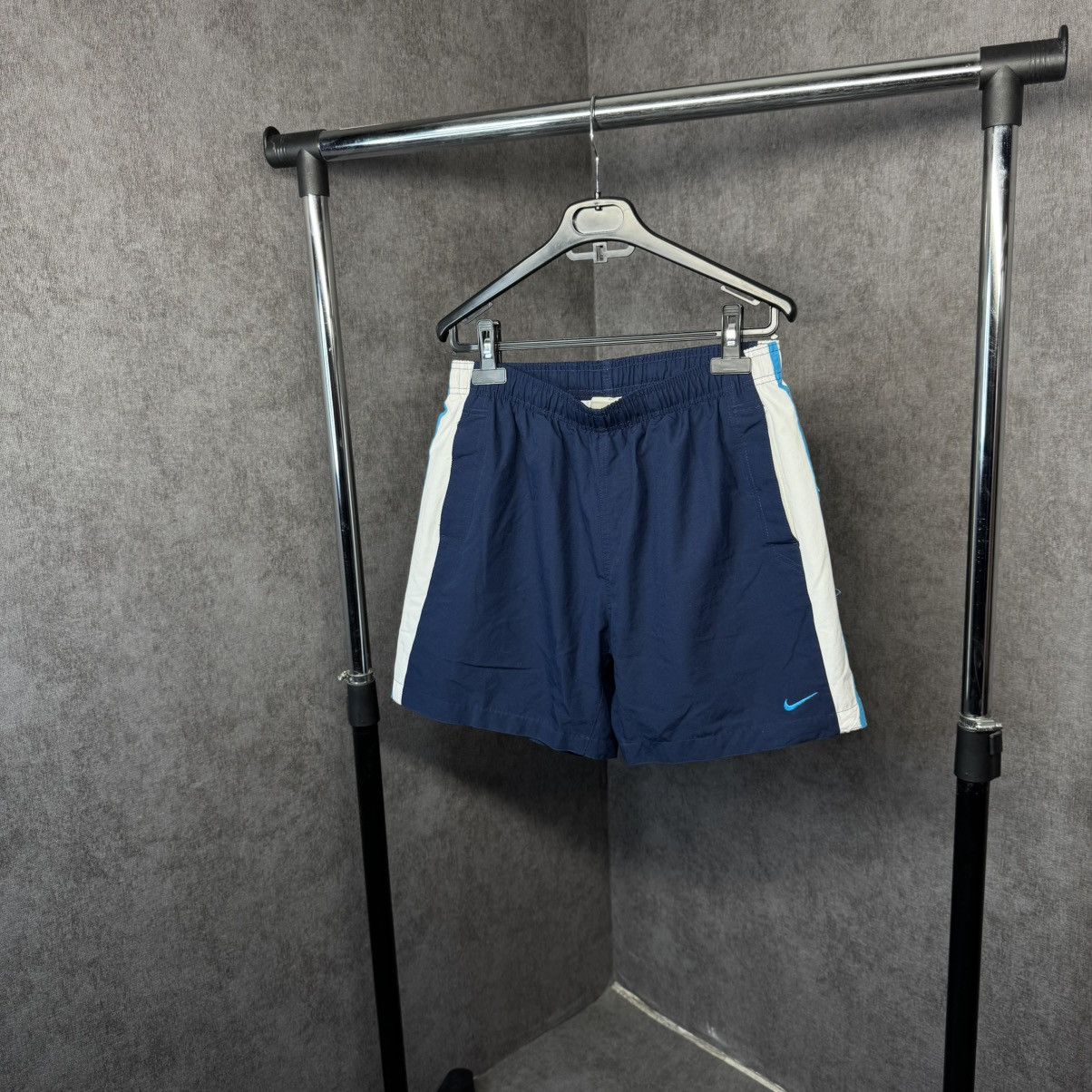 Nike × Vintage Y2K Vintage Nike nylon Shorts Size US 32 / EU 48 - 1 Thumbnail