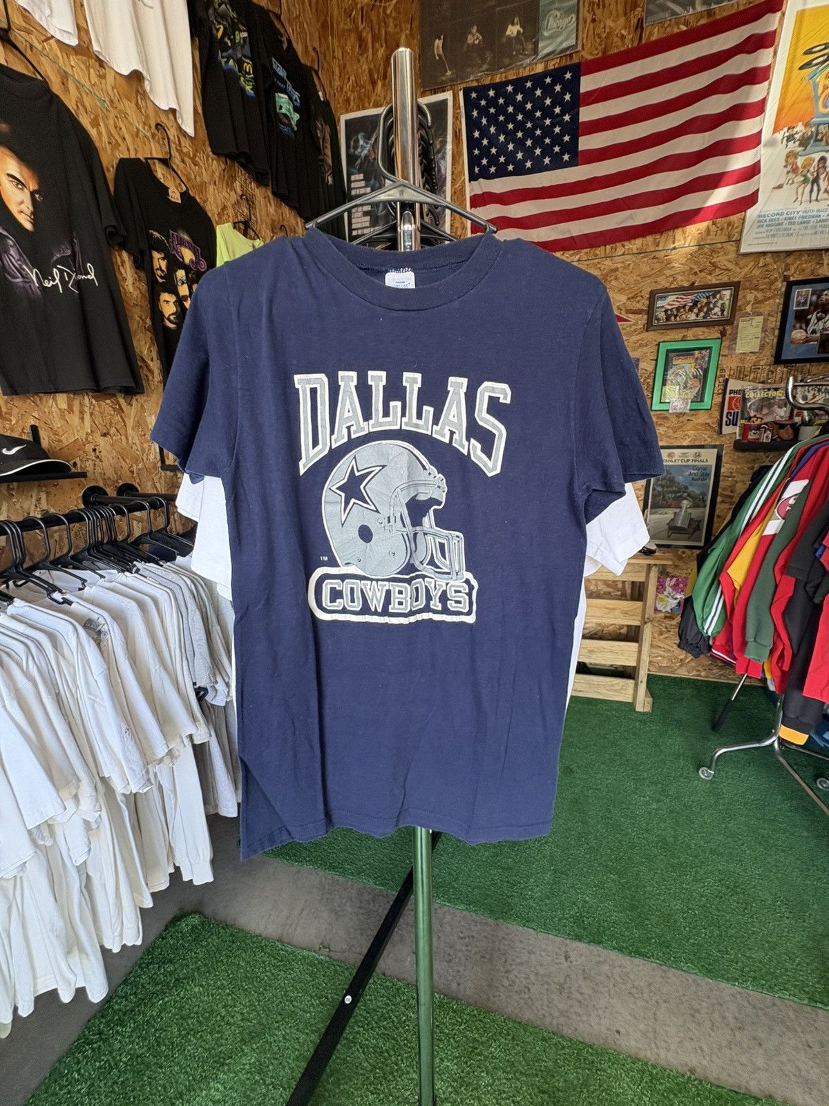 NFL Vintage 1990s Dallas Cowboys T-Shirt Size US M / EU 48-50 / 2 - 1 Thumbnail