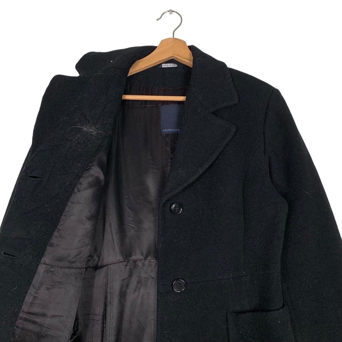 Other VICTOR VICTORIA Wool Long Coat Jacket #0453-C21 Size S / US 4 / IT 40 - 10 Thumbnail