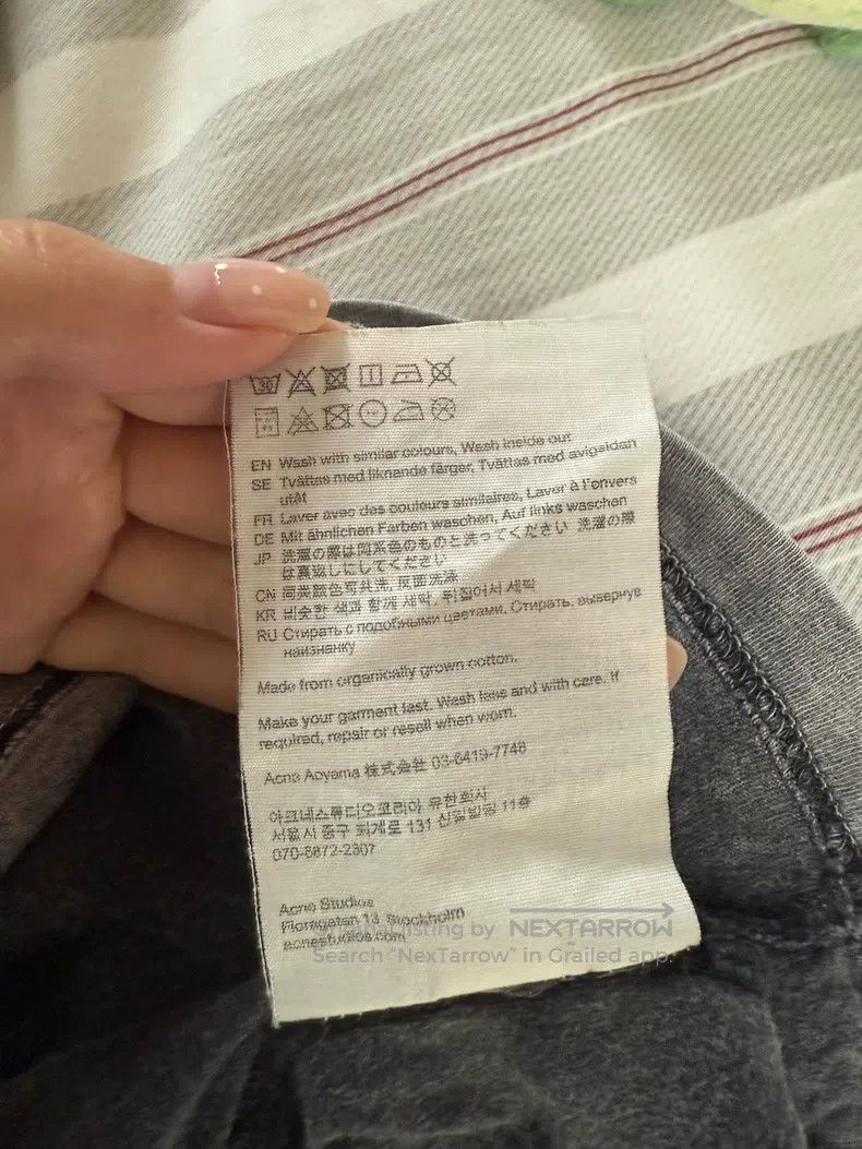 Acne Studios Acne Studios Crew Neck Casual Short-Sleeve T-Shirt Size US S / EU 44-46 / 1 - 4 Thumbnail