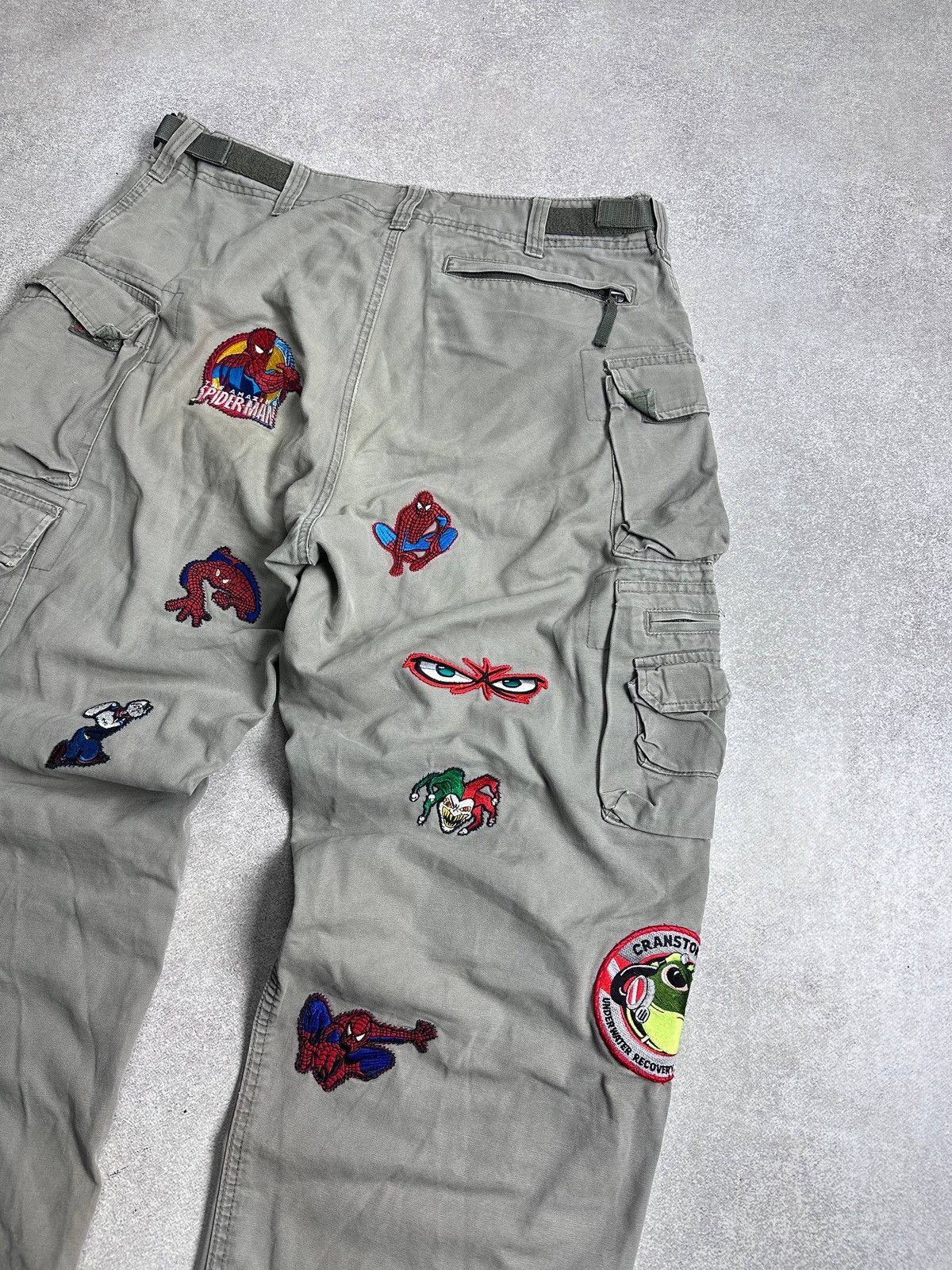 Vintage Vintage Molecule Baggy Patchwork Cargo Pants 35 Size US 35 - 11 Thumbnail
