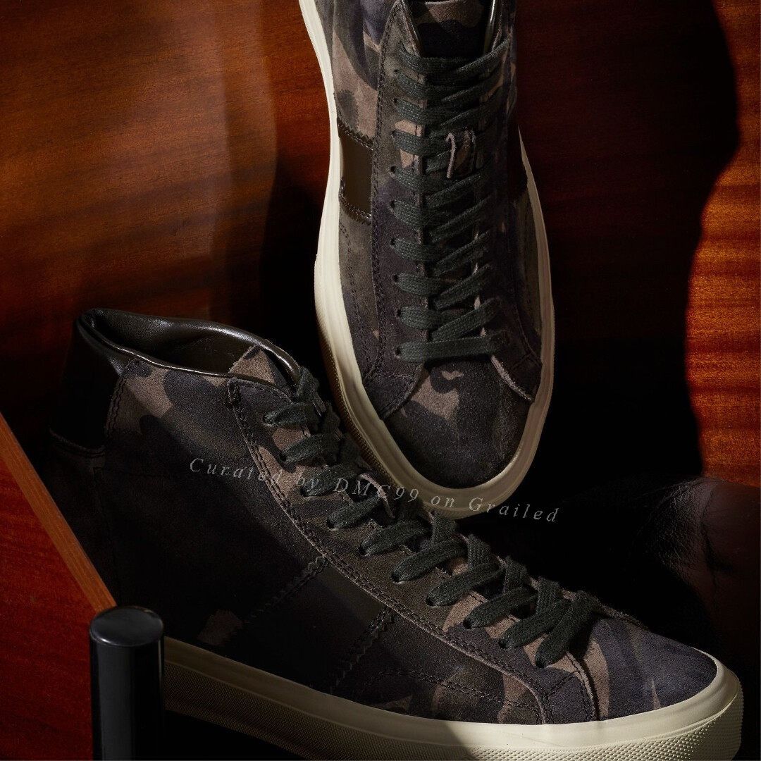 Tom Ford Tom Ford Camouflage Cambridge High Top Sneakers Size US 8 / EU 41 - 1 Thumbnail