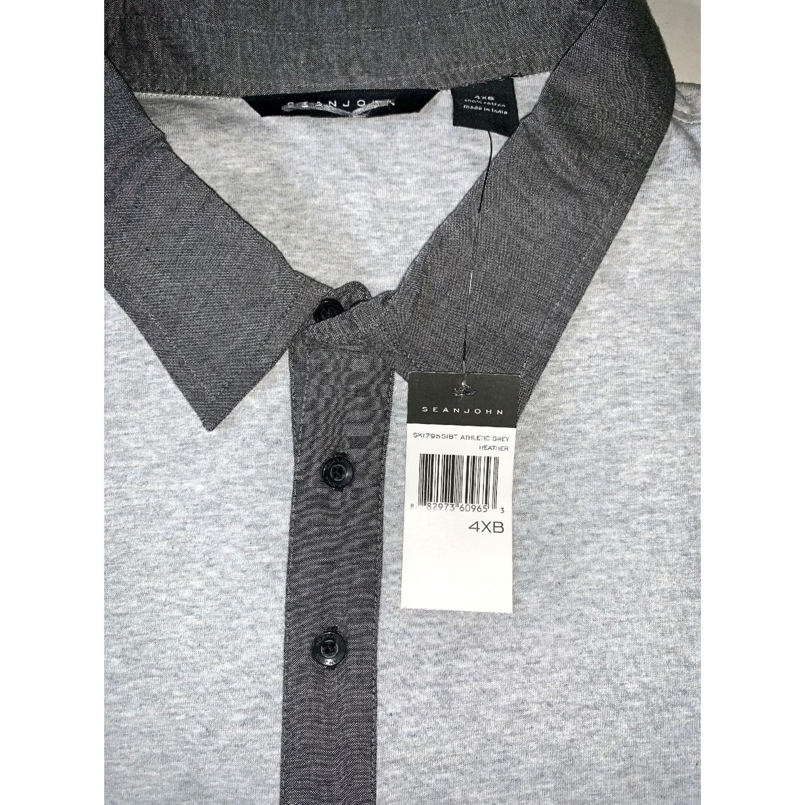 sean john dress shirts SHIRT Size XS iron gate Sean John Polo Shirt Mens