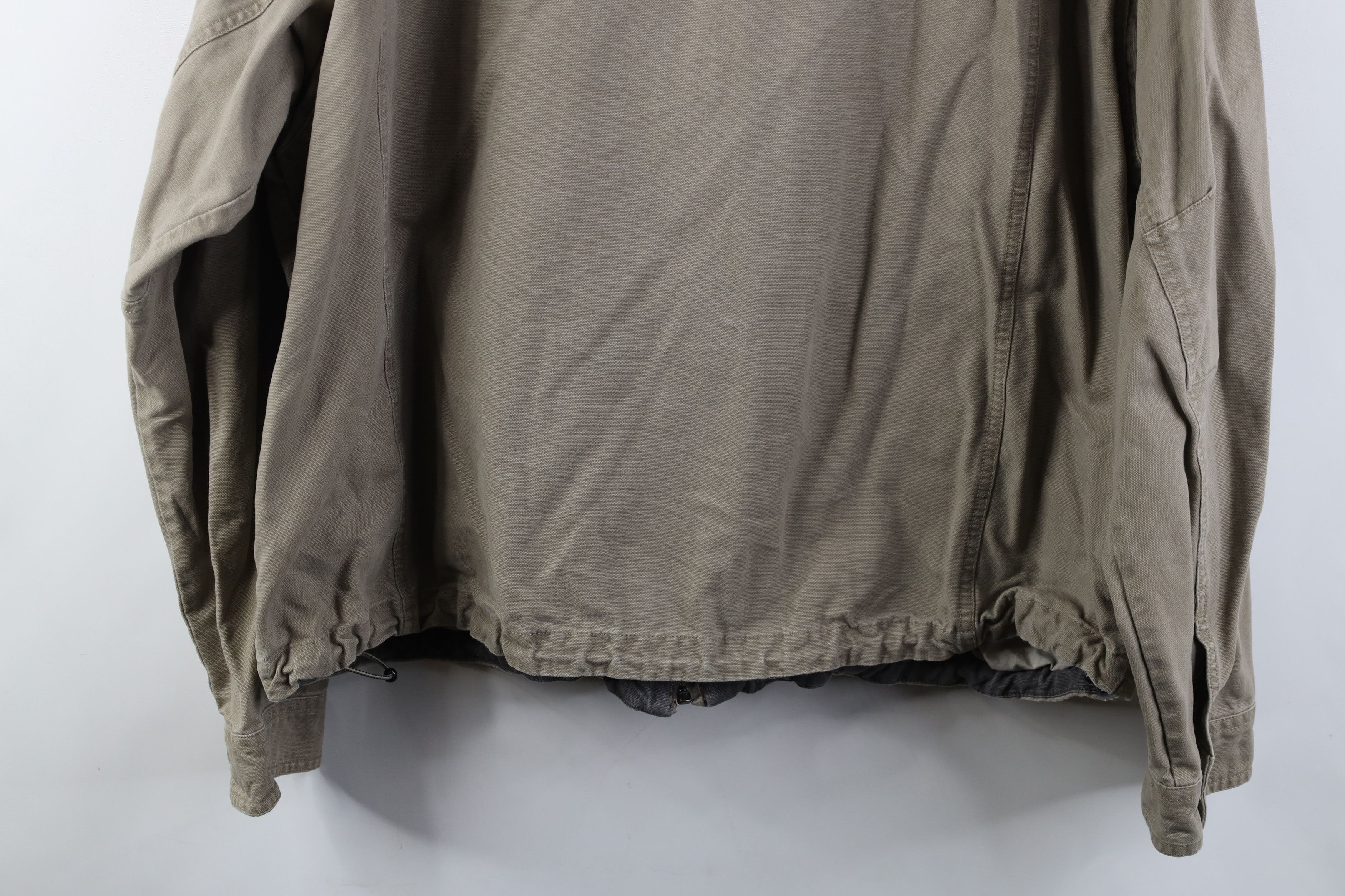 Columbia Vintage 90s Y2K Columbia Spell Canvas Bomber Jacket Beige Size US XL / EU 56 / 4 - 17 Thumbnail
