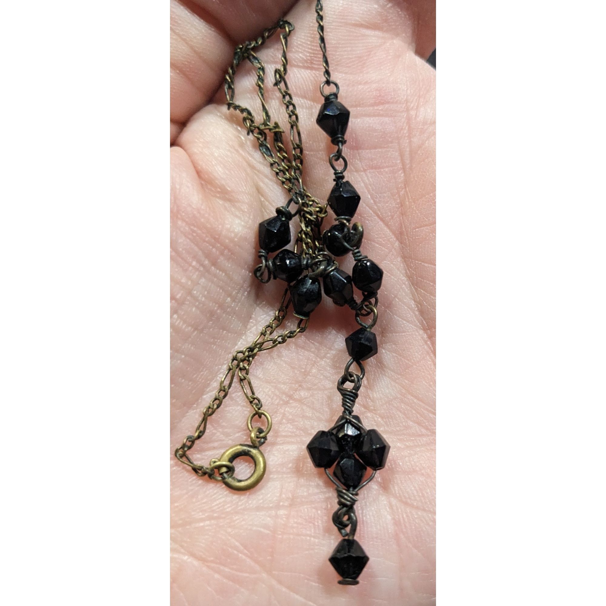 Other Minimalist Romantic Gothic Beaded Drop Necklace Size ONE SIZE - 3 Thumbnail