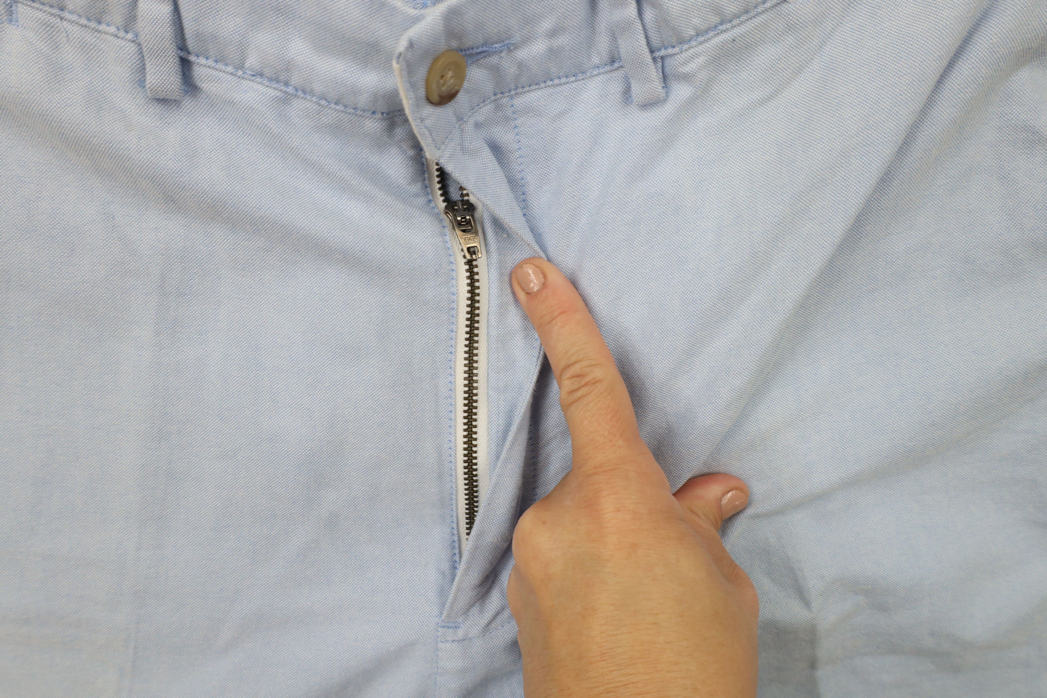 Ralph Lauren × Vintage Vintage 90s Ralph Lauren Oxford Chino Pants Blue Cotton Size US 36 / EU 52 - 5 Thumbnail