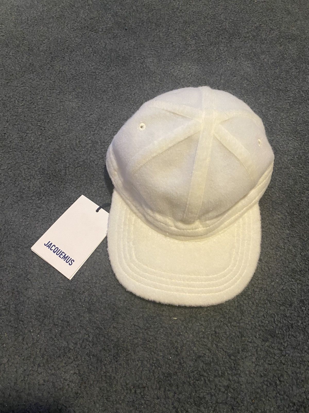 Designer × Jacquemus JACQUEMUS LA CASQUETTE FEUTRE CAP Size ONE SIZE - 1 Thumbnail