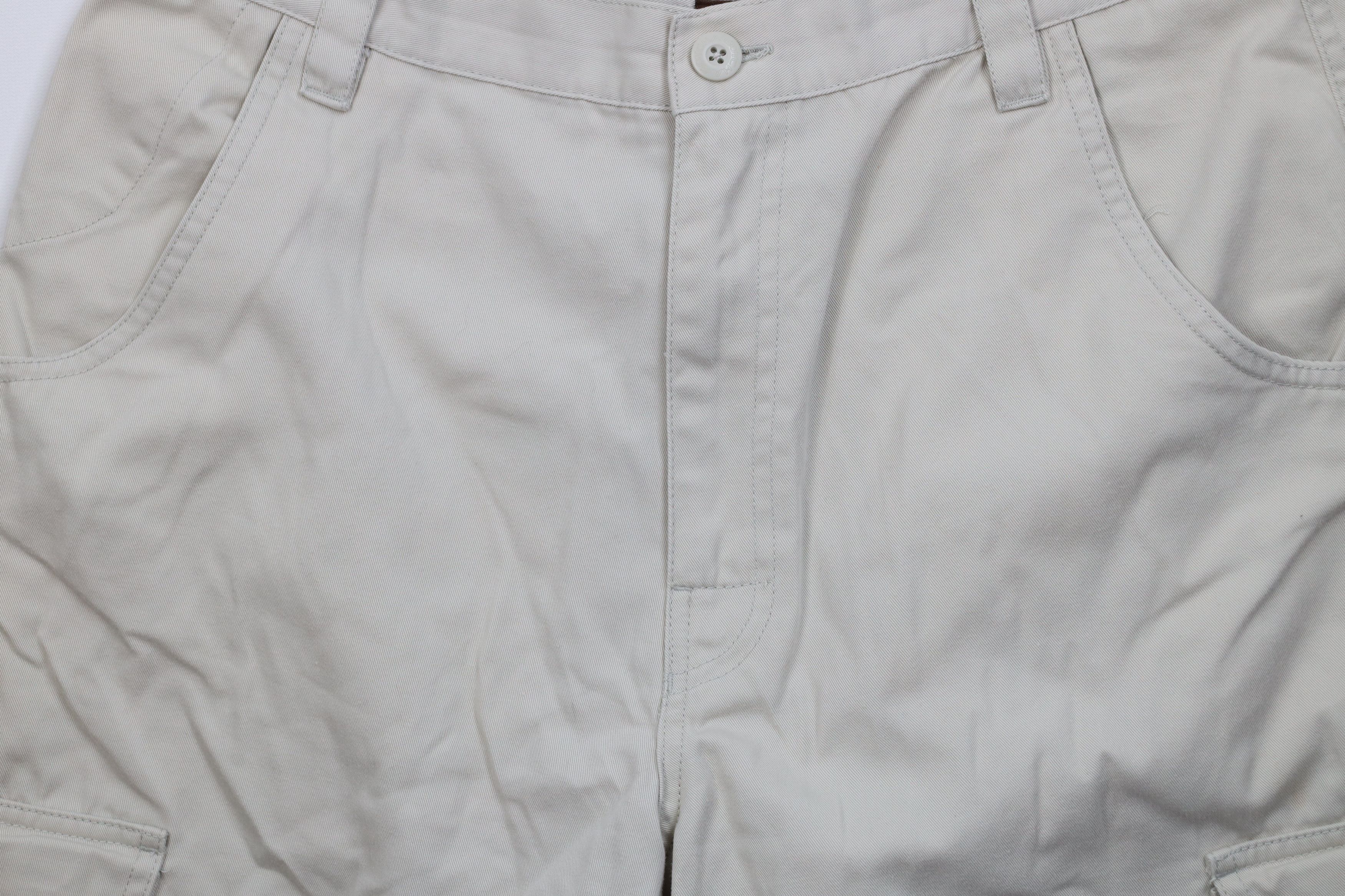 Gotcha Vintage 90s Y2K Gotcha Surfing Baggy Surf Cargo Shorts Beige Size US 34 / EU 50 - 3 Thumbnail