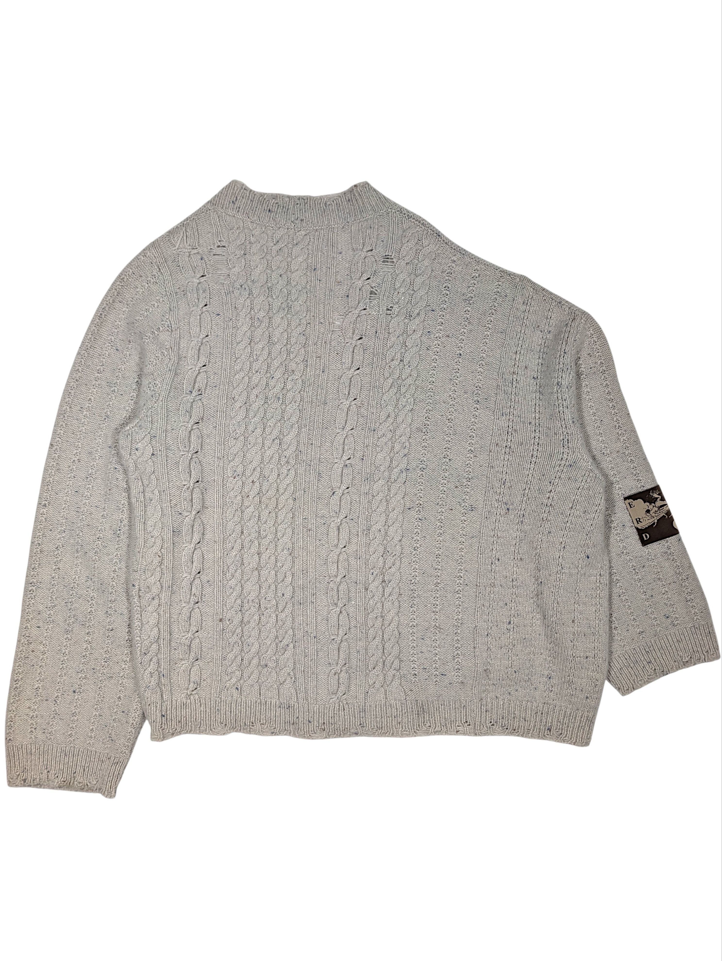 Enfants Riches Deprimes St. Vincent Loro Piana Asymmetrical Cashmere Cardigan Size US L / EU 52-54 / 3 - 2 Thumbnail