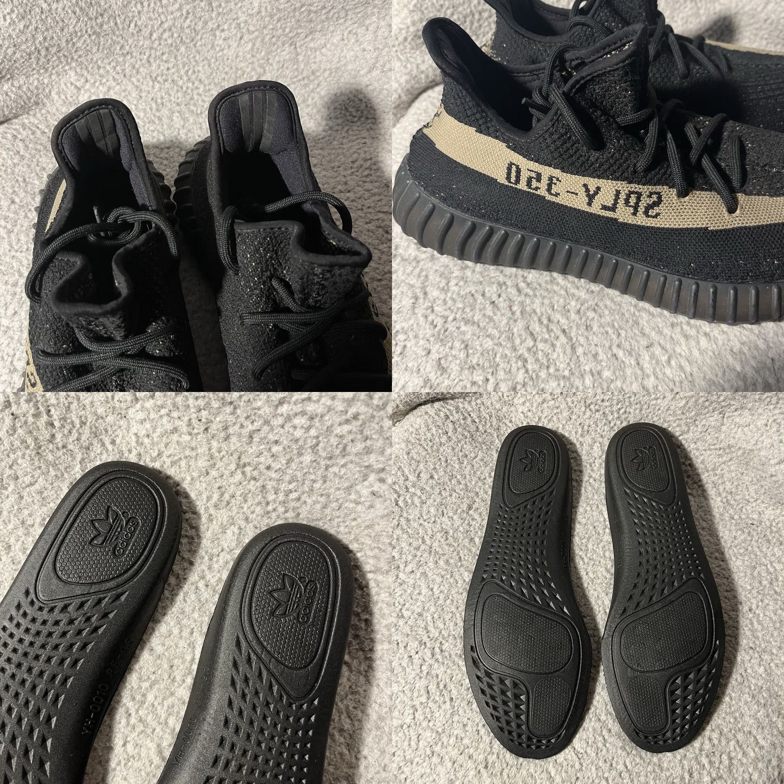 Adidas Adidas Yeezy Boost 350 Core Green Black V2 BY9611 Mens 9.5 2016 Used No Box Size US 10 / EU 43 - 8 Thumbnail