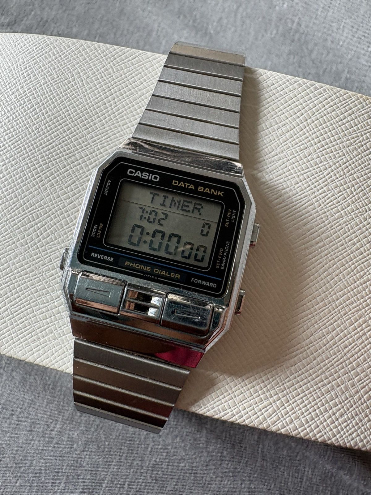 Casio Casio DBA-800 Module 555 Vintage 80s Phone Dialer Watch Size ONE SIZE - 7 Thumbnail