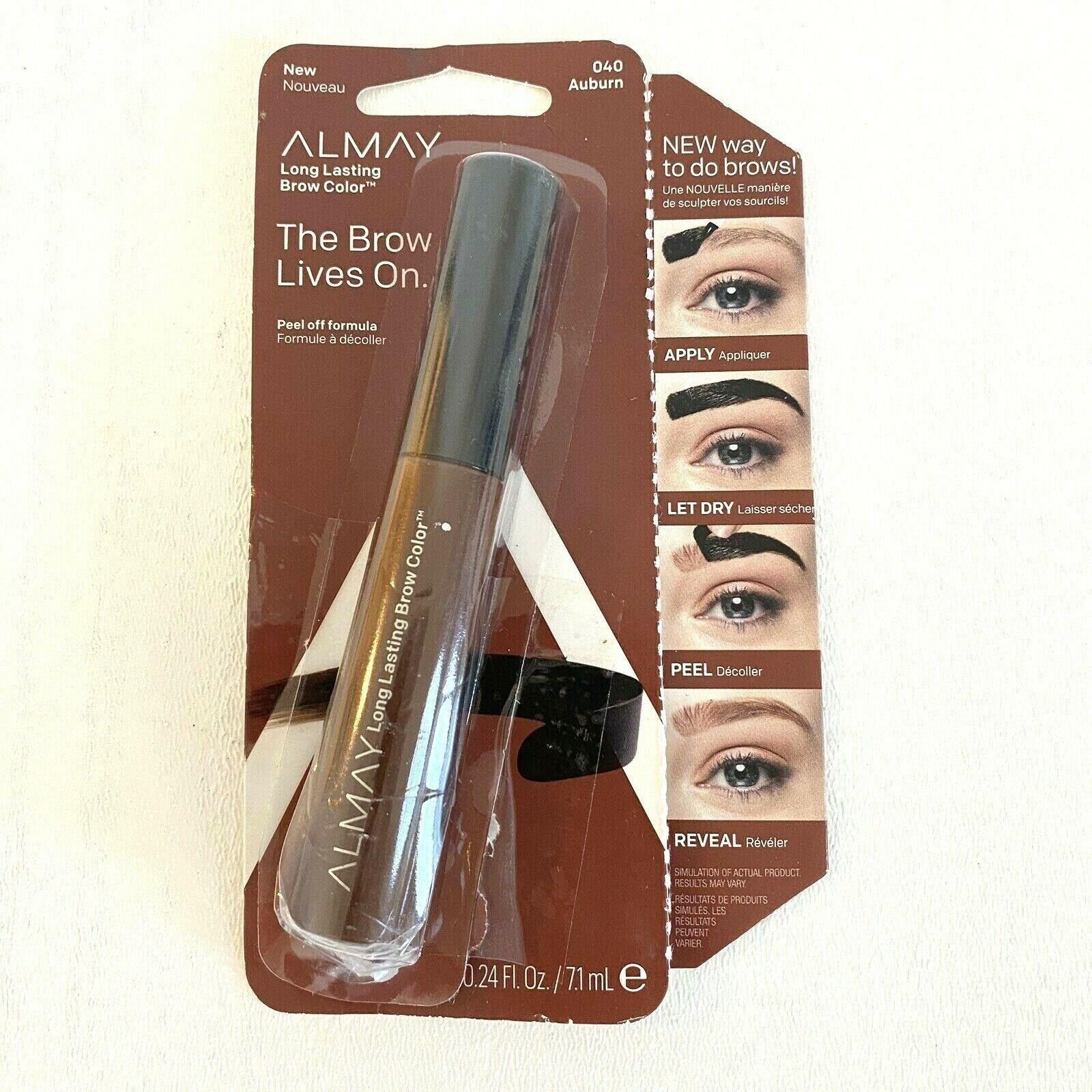 Other Almay Lasting Brow Color 040 Auburn Fragrance Free Dermatolo Size ONE SIZE - 1 Thumbnail