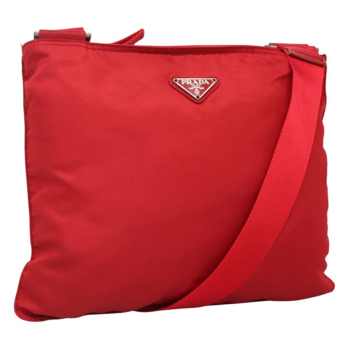 Prada Prada Flat Messenger Bag Tessuto Size ONE SIZE - 1 Thumbnail