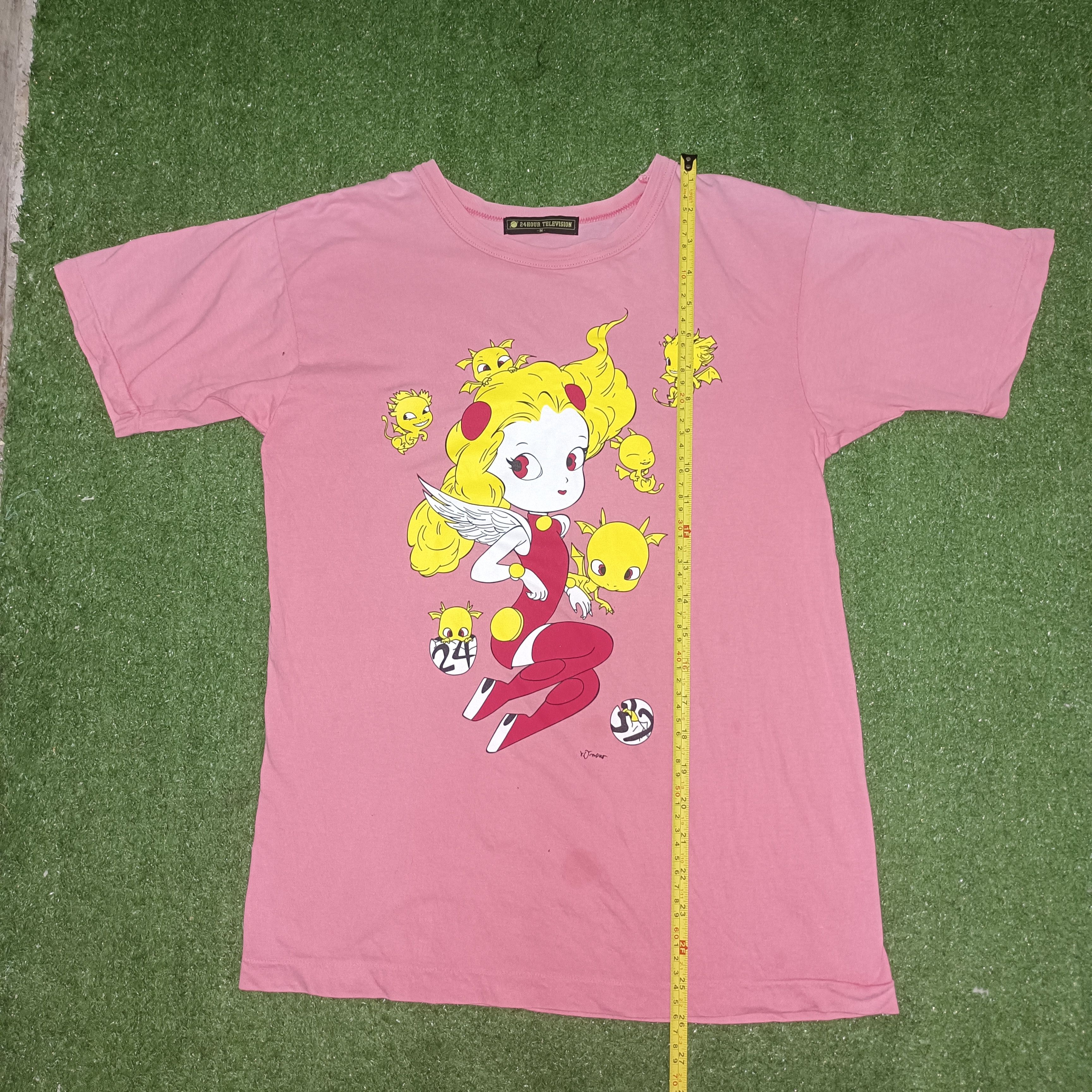 Japanese Brand × Vintage Tshirt 24 hours television vintage Size US M / EU 48-50 / 2 - 1 Thumbnail