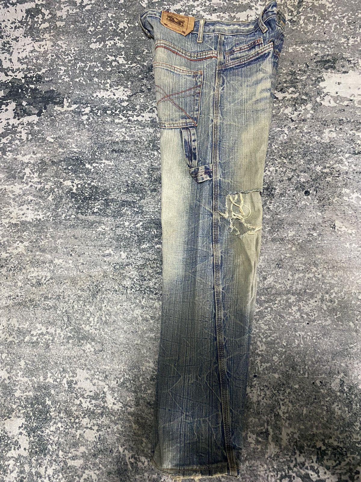 Japanese Brand Japanese Brand The M2368 Jeans Distressed Denim Pants Size US 30 / EU 46 - 10 Thumbnail