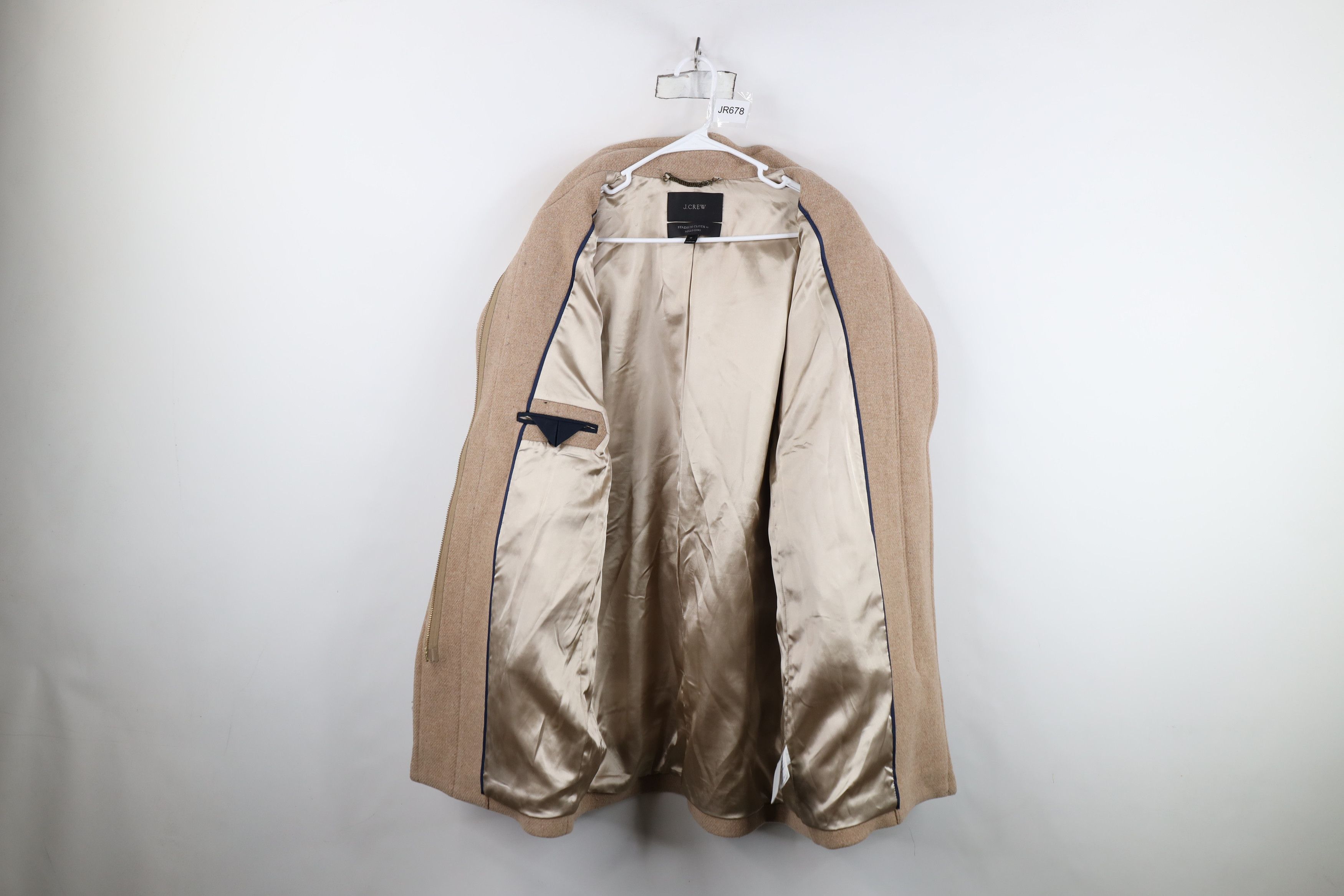 J.Crew J Crew Cloth Nello Gori Cocoon Wool Coat Jacket Beige Size XL / US 12-14 / IT 48-50 - 8 Thumbnail