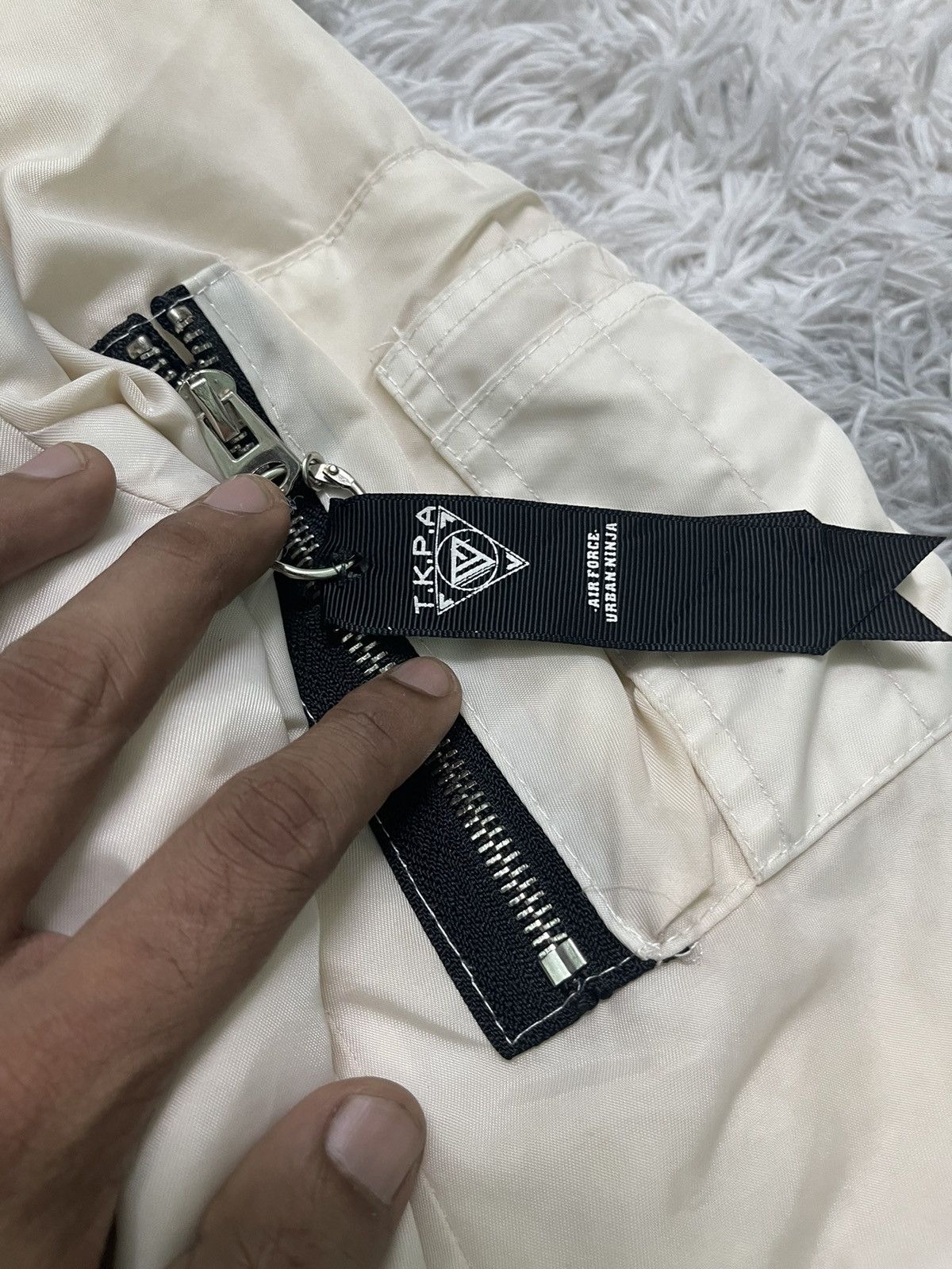 Other RARE ISSEY MIYAKE INSPIRED BONDAGE BOMBER JACKET BRAND TKPA Size US L / EU 52-54 / 3 - 9 Thumbnail