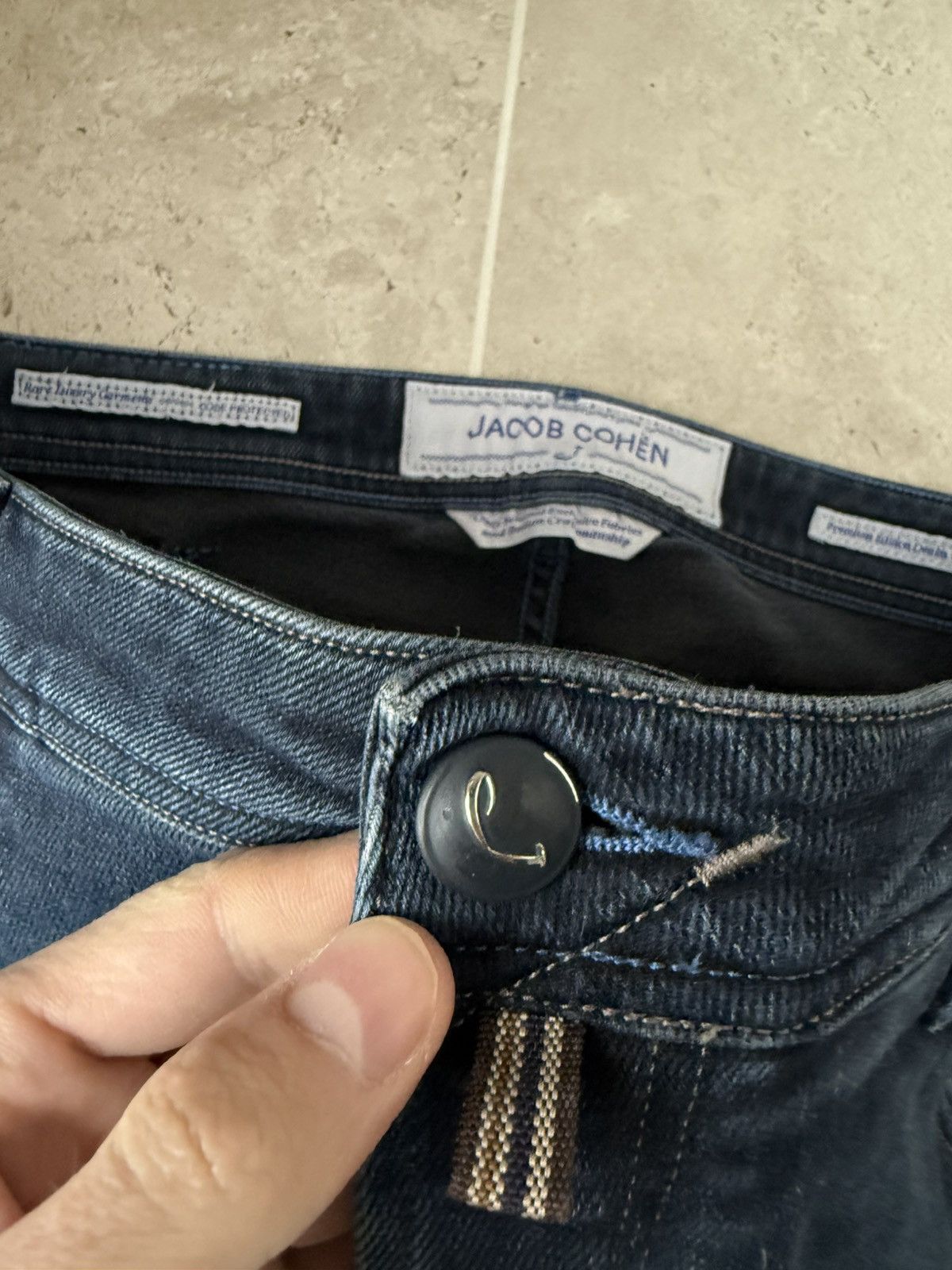 Jacob Cohen Jacob Cohen J688 Comf Luxury Stretch Denim Jeans Size US 36 / EU 52 - 6 Thumbnail