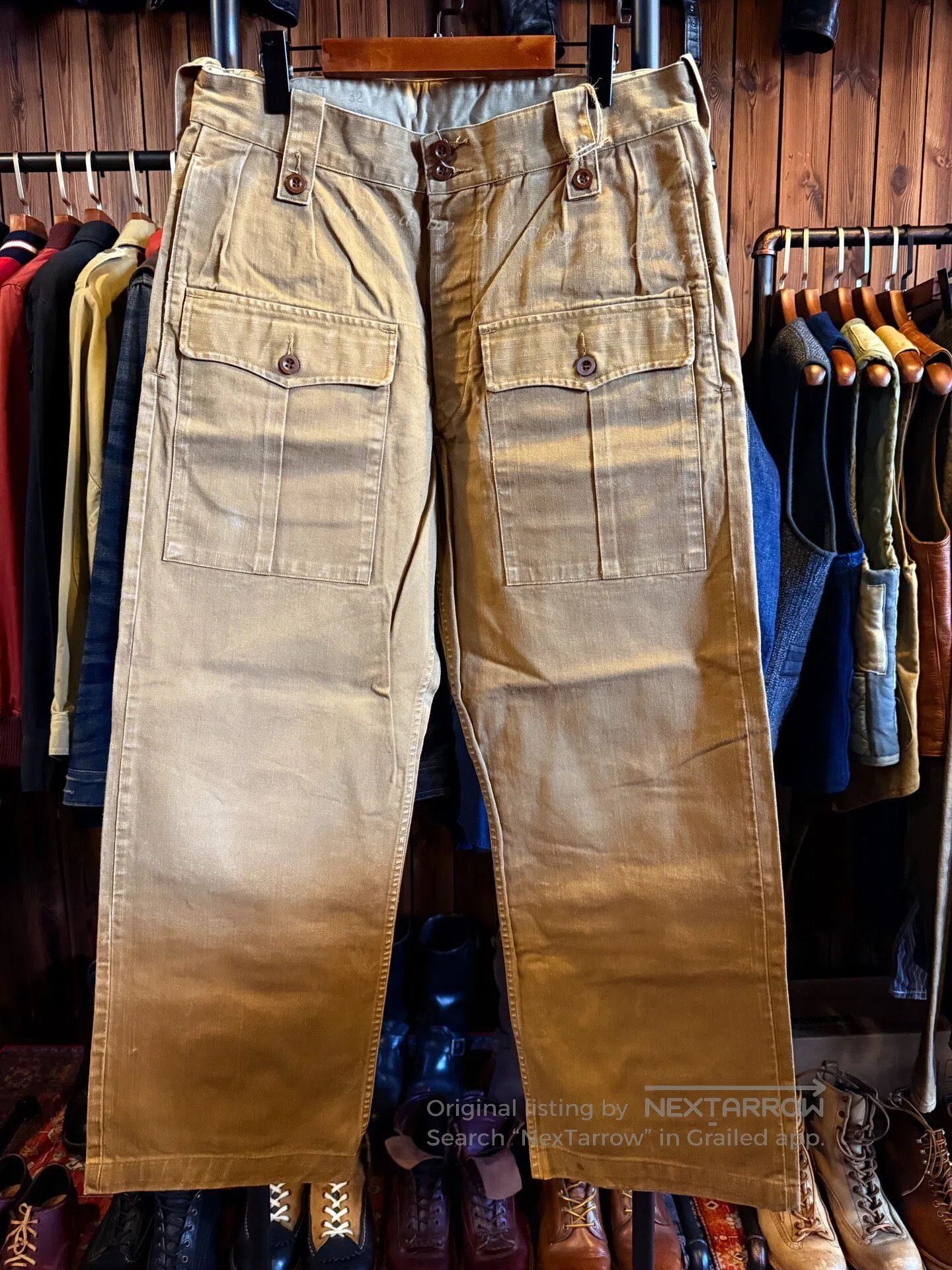 RRL Ralph Lauren RRL Classic Retro Work Pants. Size US 32 / EU 48 - 1 Thumbnail