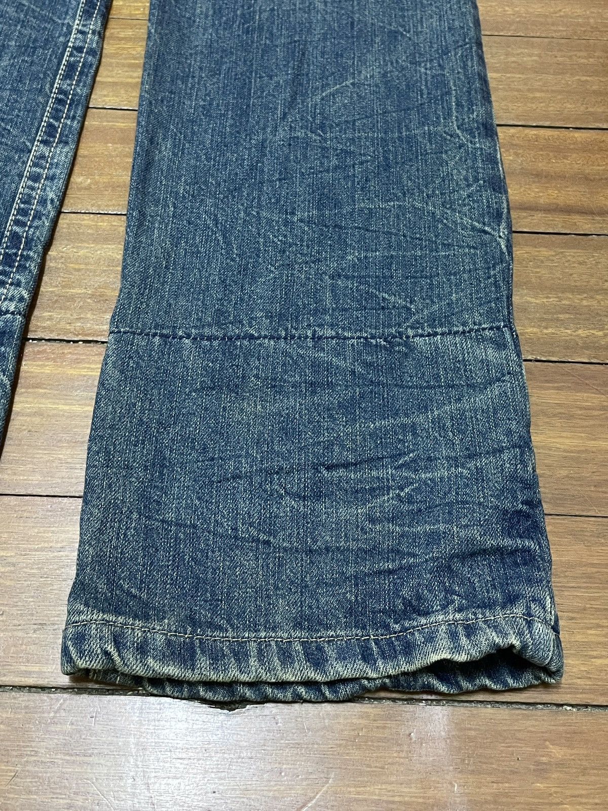 14th Addiction Rare Vintage Japanese Brand I-Jeans Ripped Jeans 2000s Size US 31 - 8 Thumbnail