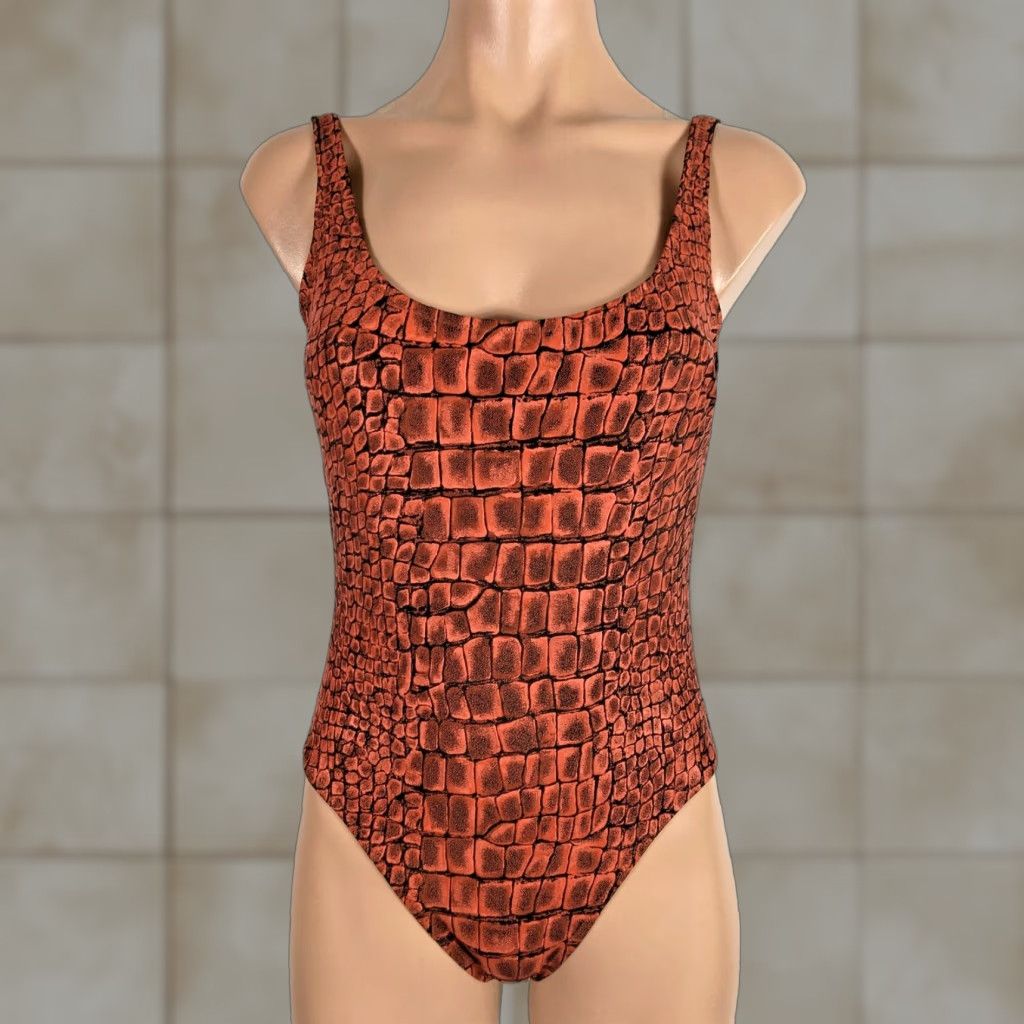 VINTAGE Gottex Women's One-Piece Bathing Suit Adult Medium Red