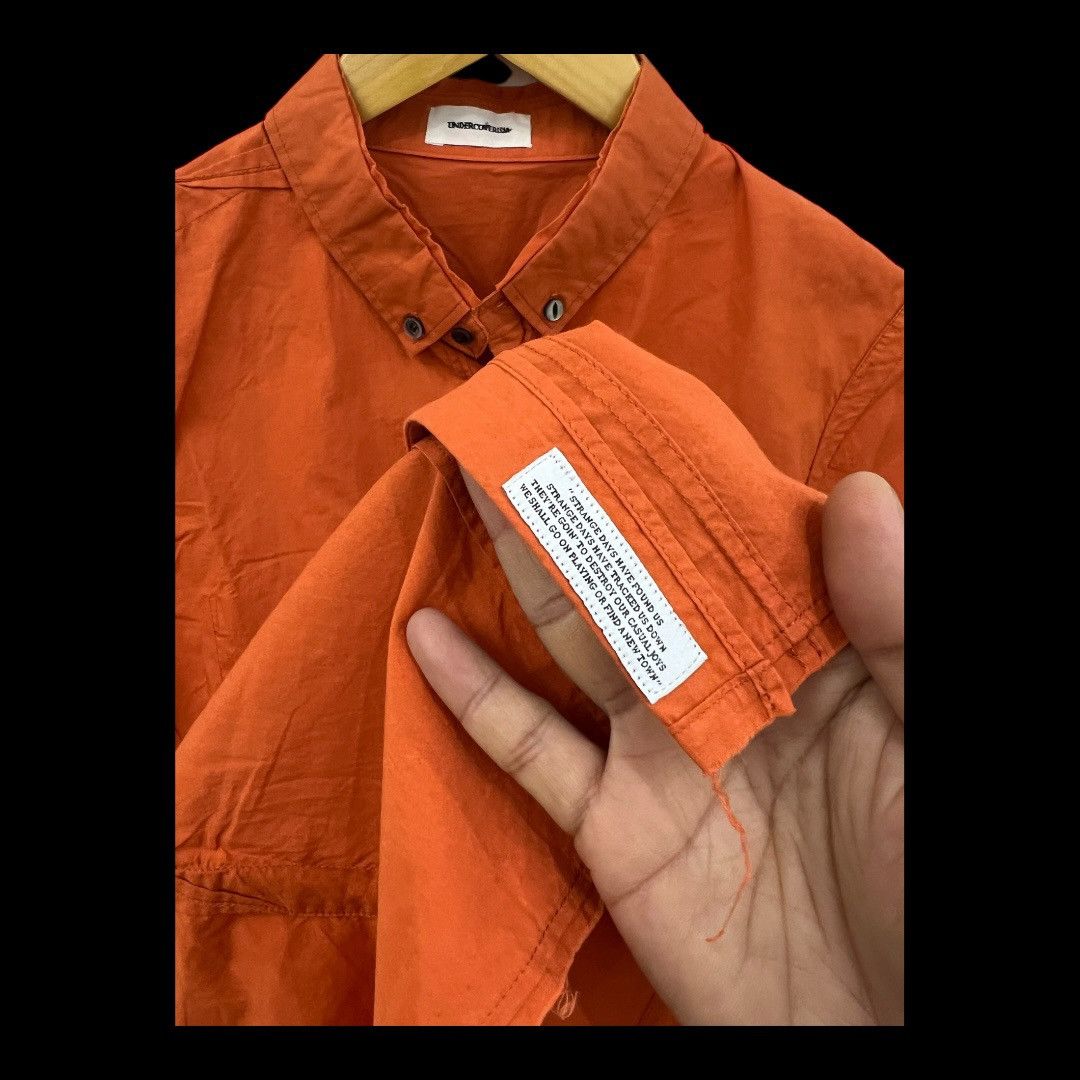 Designer UNDERCOVERISM “FUCK” POCKET JAPANESE BRAND SHIRT Size US L / EU 52-54 / 3 - 6 Thumbnail