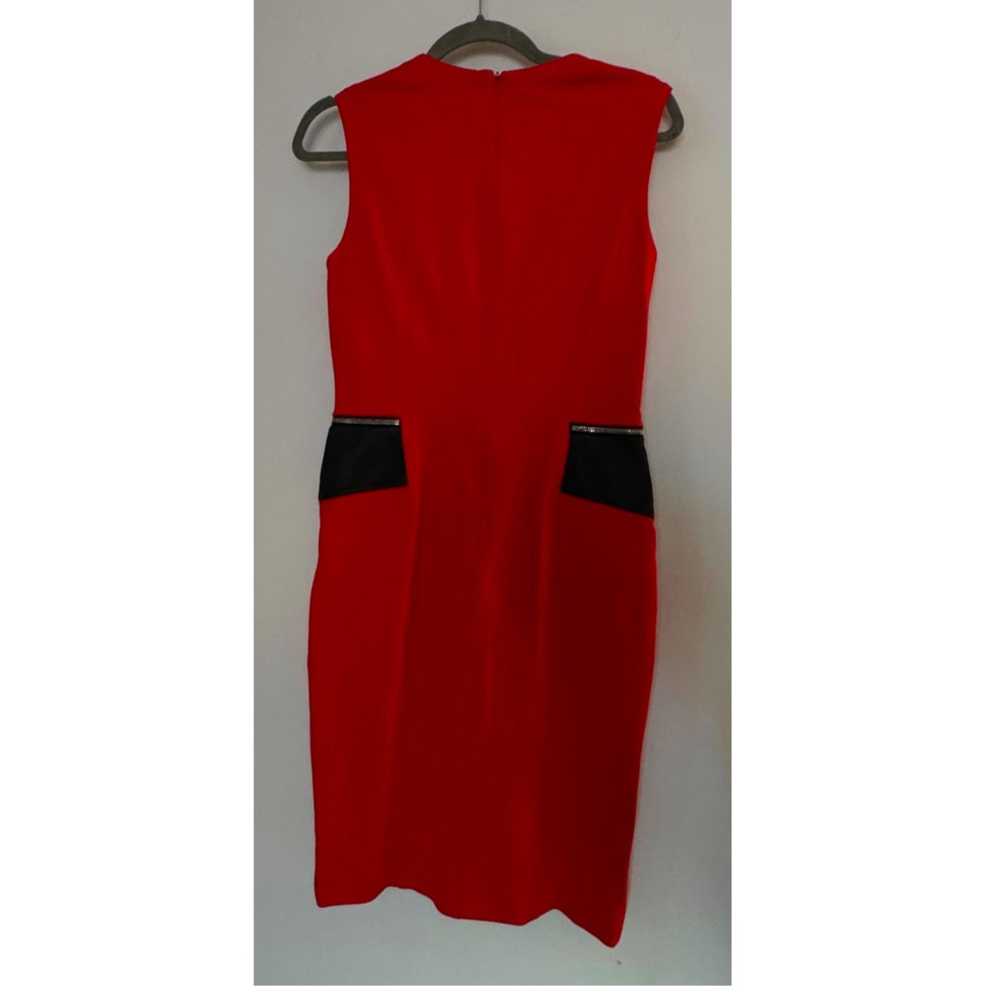 Yigal Azrouel Yigal Azrouël NWT Red Compact Jersey Dress Size M / US 6-8 / IT 42-44 - 2 Thumbnail