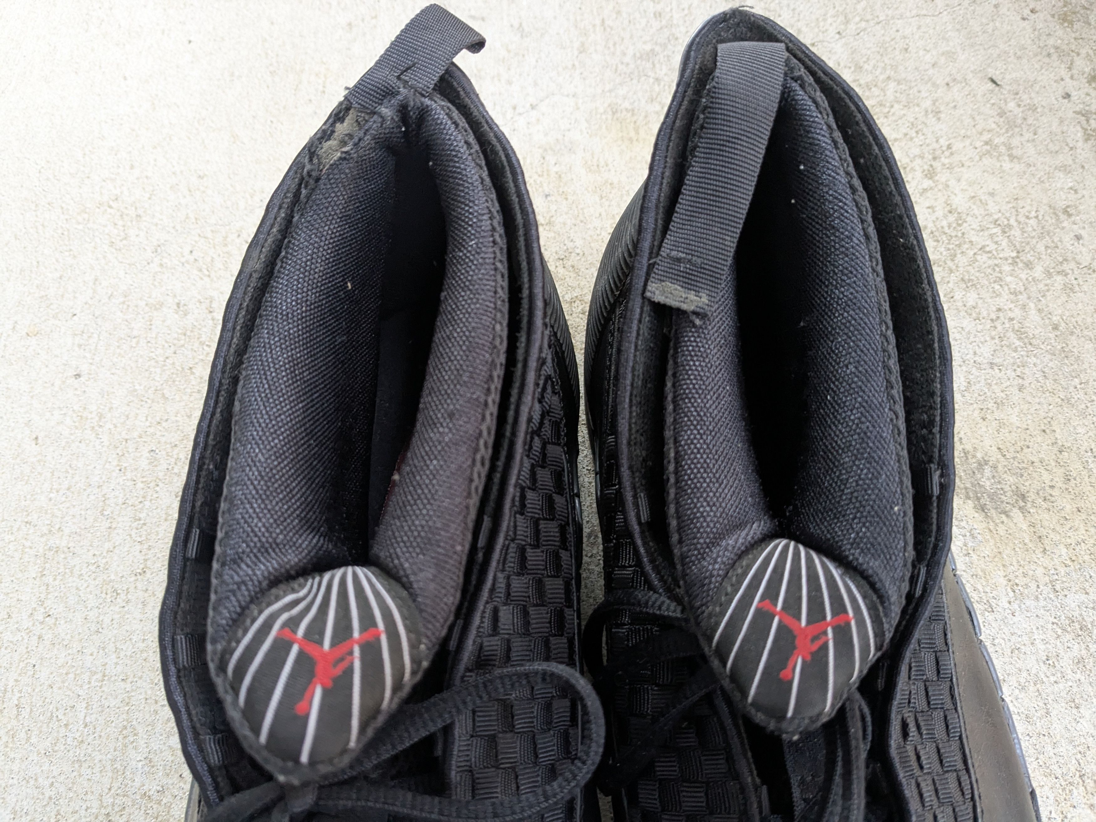 Jordan Brand Nike Air Jordan Retro 15 Stealth 881429-001 Black 10.5 Size US 10.5 / EU 43-44 - 3 Thumbnail
