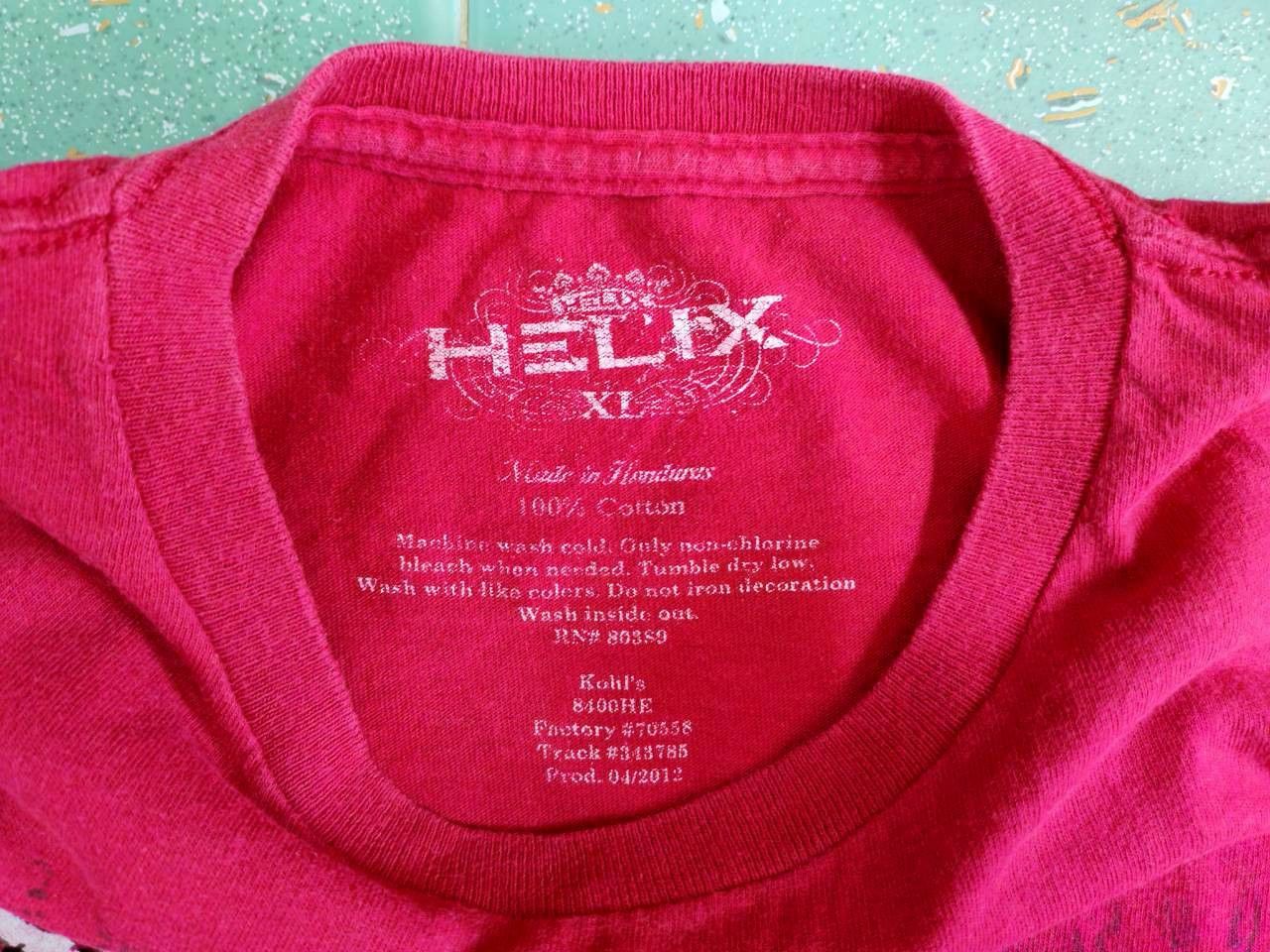 Helix Helix Velvet Eagle 00's Vintage T Shirt Medium 19.5/25 Size US M / EU 48-50 / 2 - 3 Thumbnail