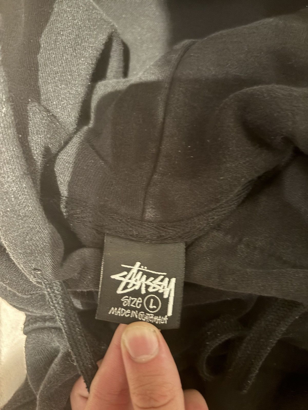 Stussy Stussy world tour black hoodie Size US L / EU 52-54 / 3 - 7 Thumbnail