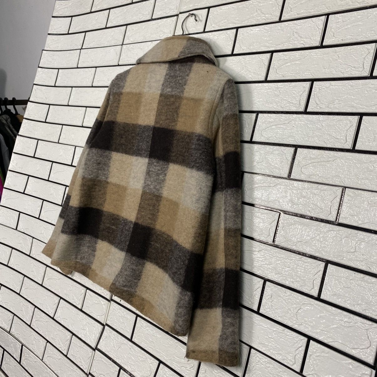 Japanese Brand 📌Vintage Wool Jacket Tartan Design Ehka Sopo Issey Miyake Size US M / EU 48-50 / 2 - 11 Thumbnail