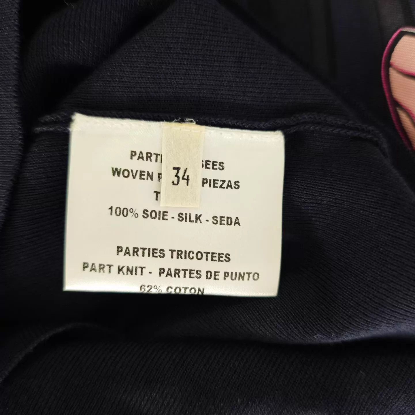 Hermes Hermes Purple Colorblocked Floral Tank Top Unused Sz 34x2 Size XS / US 0-2 / IT 36-38 - 4 Thumbnail