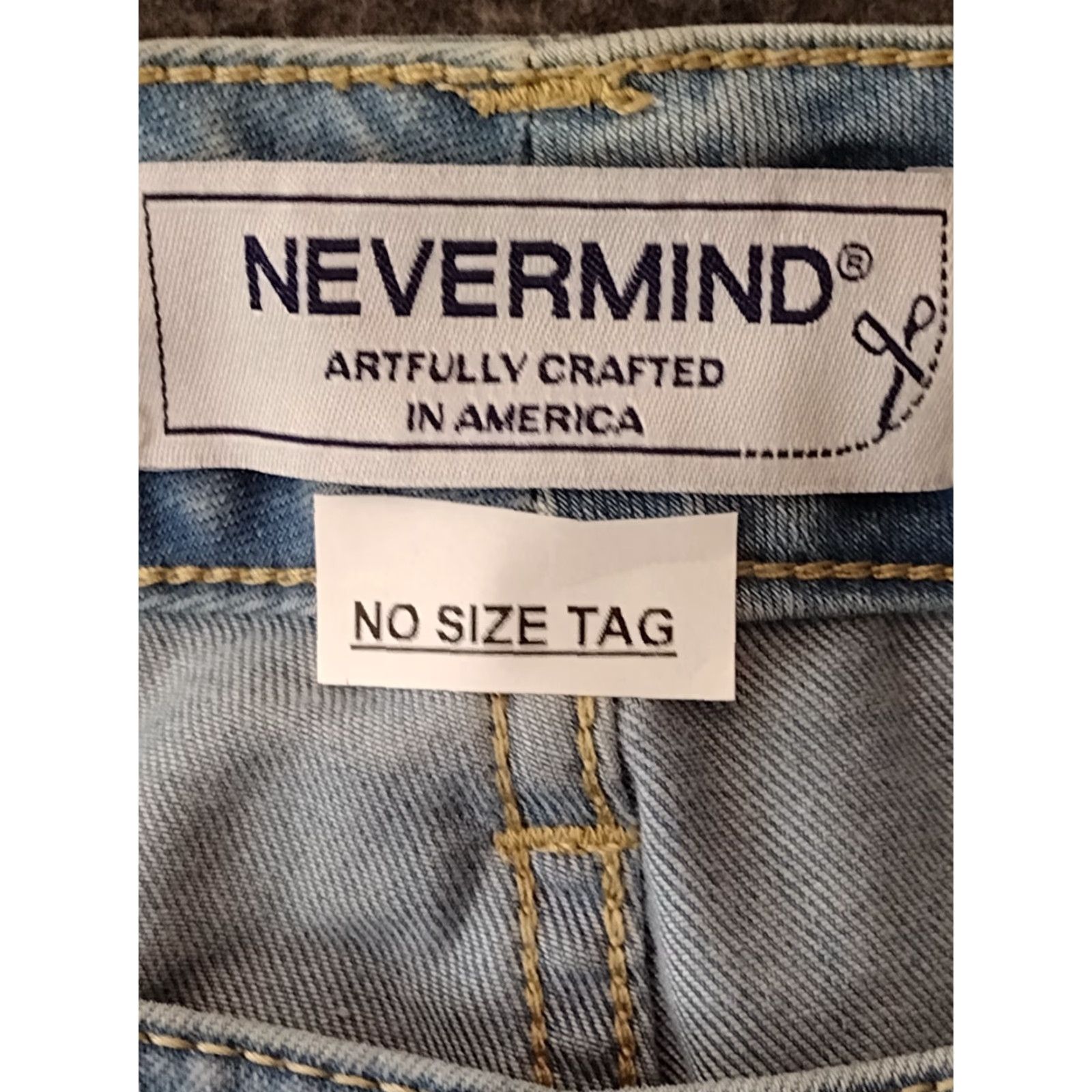 Penfield VINTAGE Anfield Jeans Blue 38X38 Distressed Skinny Tapered 5-Pocket Denim Stretch Women's Bohemian Flower 90s? Size 26" / US 2 / IT 38 - 5 Thumbnail
